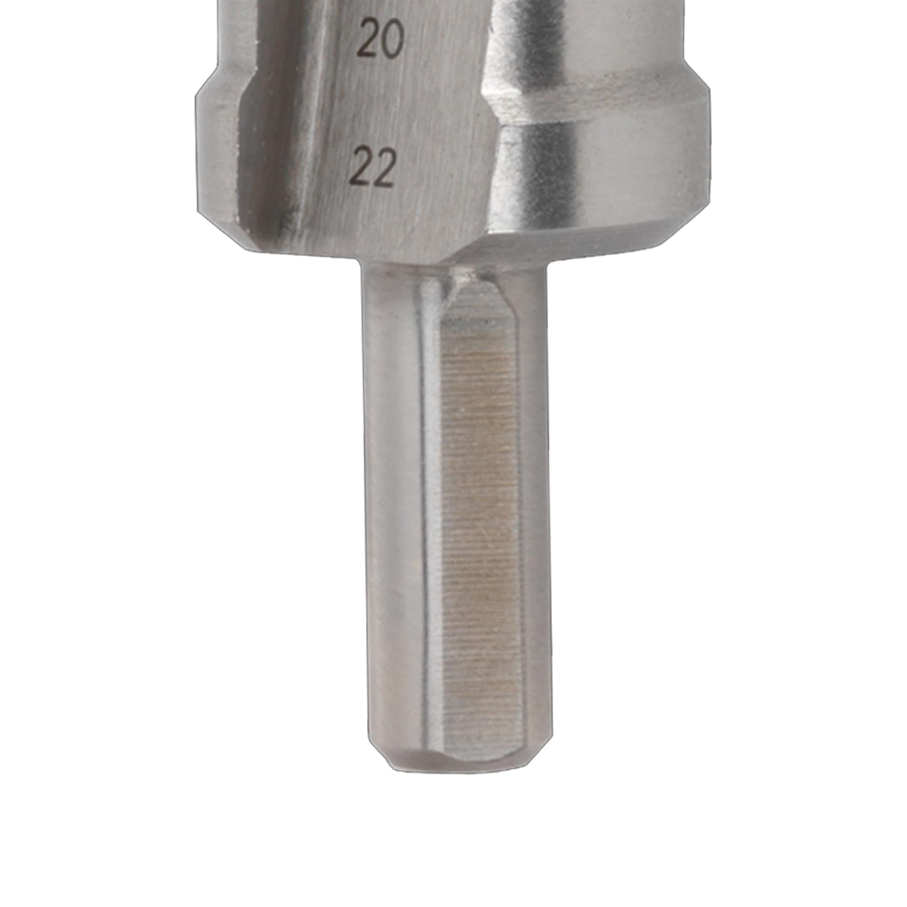 Sealey HSS 4341 Step Drill Bit 4-22mm Double Flute