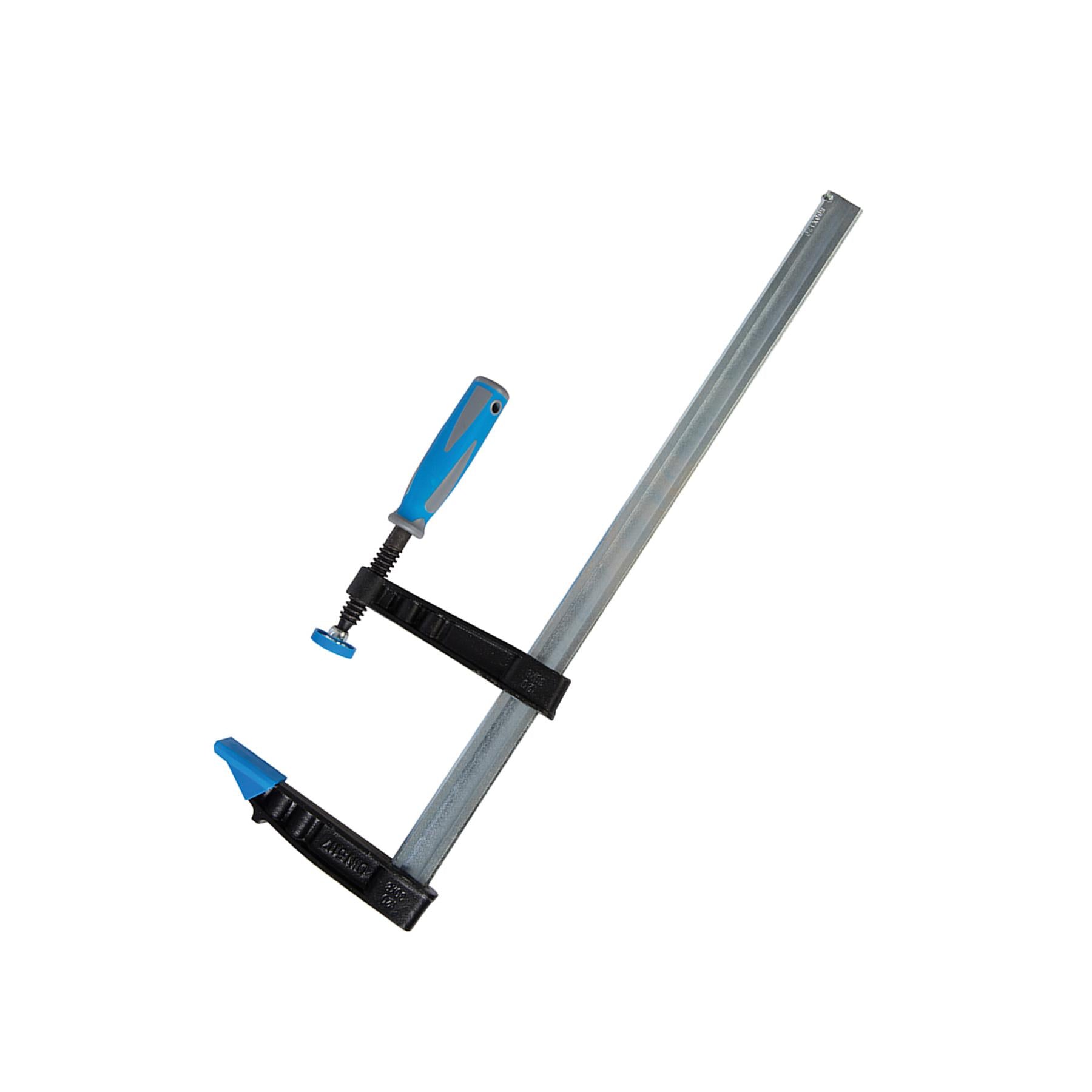 F-Clamp Heavy Duty Deep Capacity - 500 X 120mm - High Impact Soft-Grip Handles