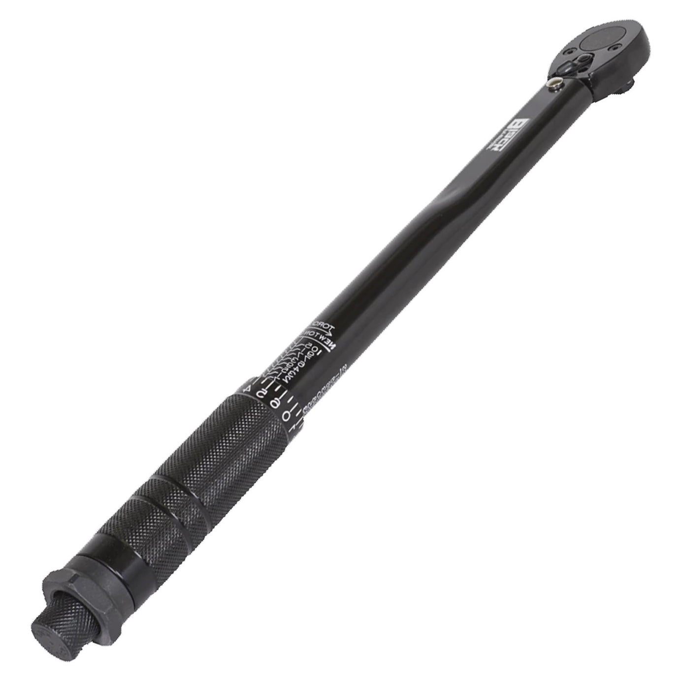 Sealey Micrometer Torque Wrench 3/8"Sq Drive Calibrated Black Serie