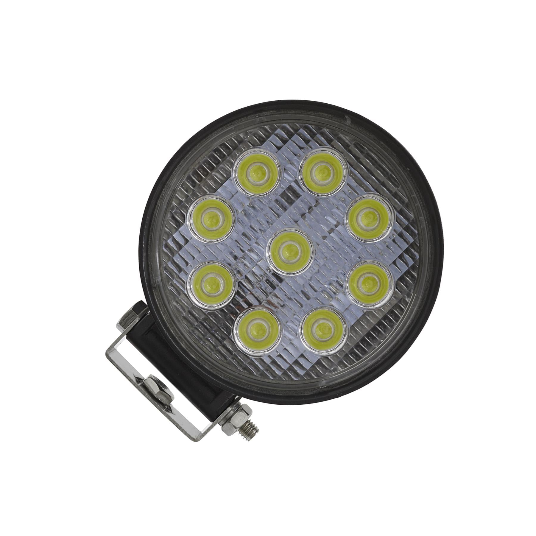 Sealey Round Work Light with Mounting Bracket 27W LED