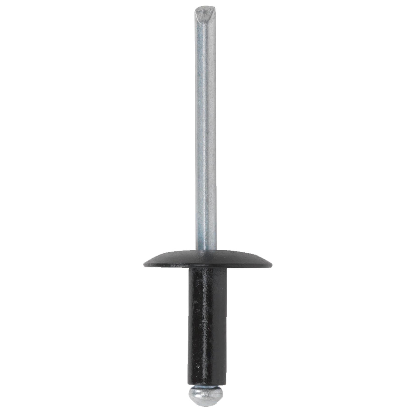 Sealey Aluminium Rivet Black Large Flange 4 x 14mm Pack of 200