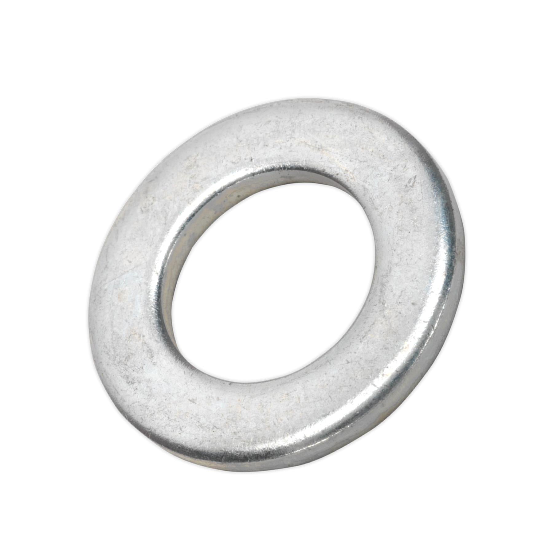 Sealey Flat Washer DIN 125 M16 x 30mm Form A Zinc Pack of 50
