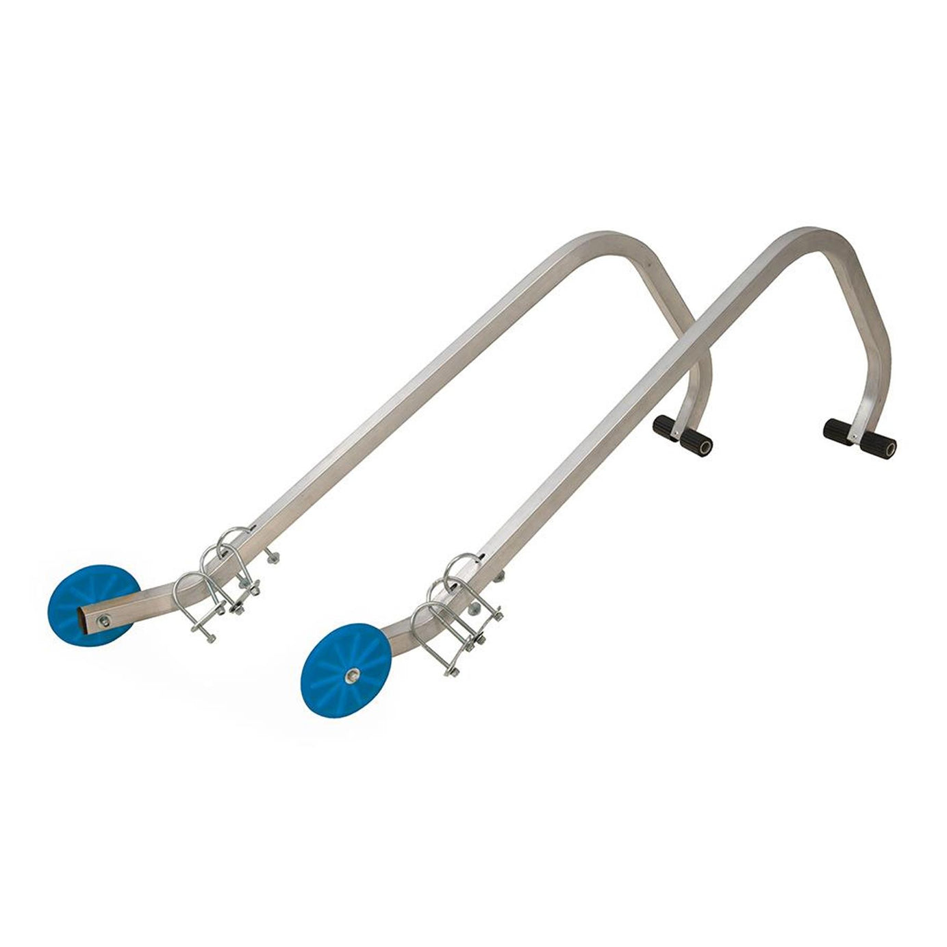 Pair of Roof Hook Kit For Extension Ladders With Wheels & Fixings 1015mm