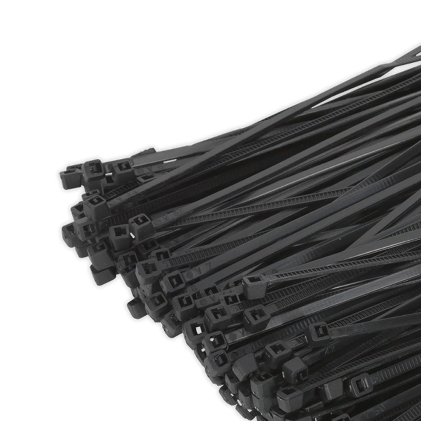Sealey Cable Tie 100 x 2.5mm Black Pack of 200