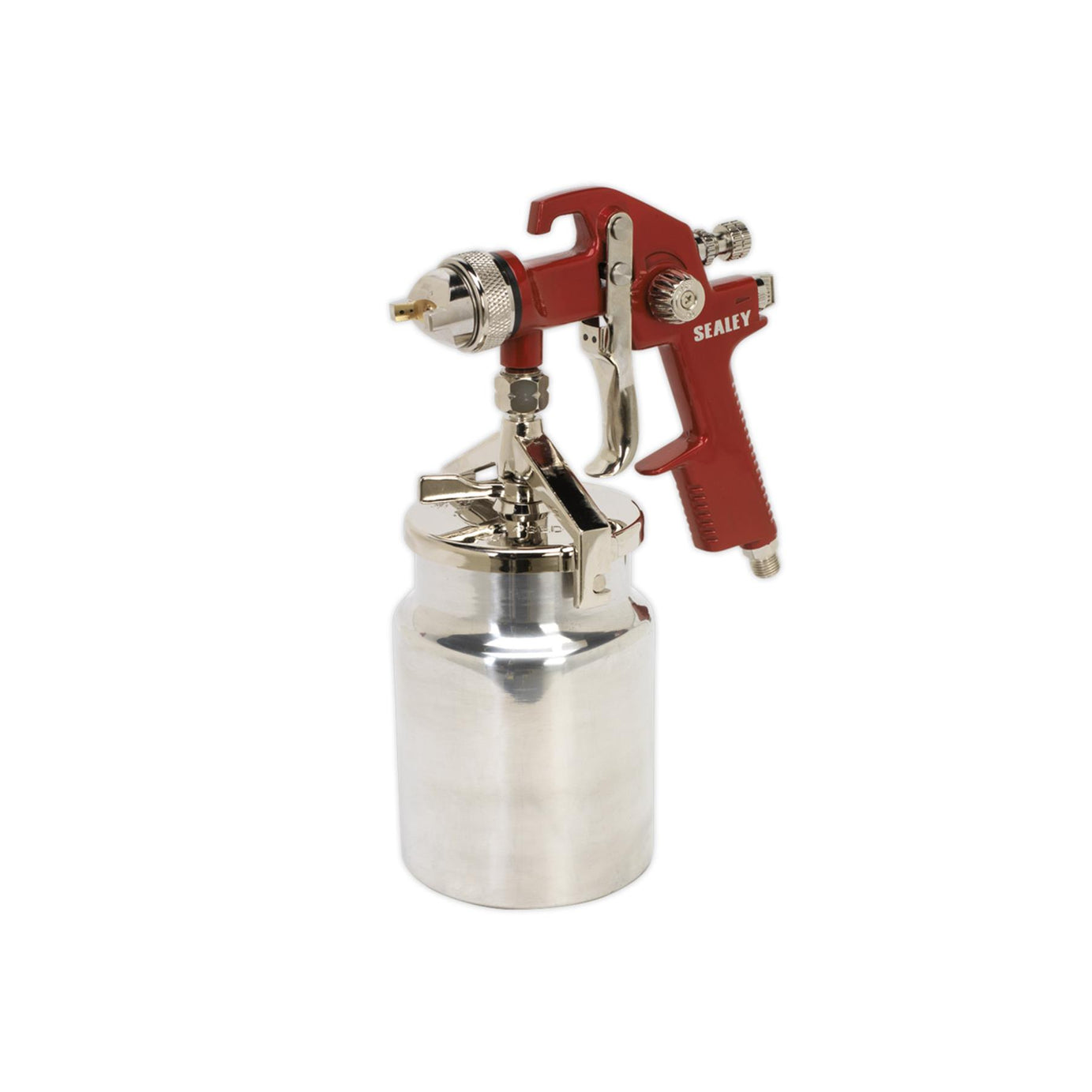 Sealey HVLP Suction Feed Spray Gun 1.7mm Set-Up
