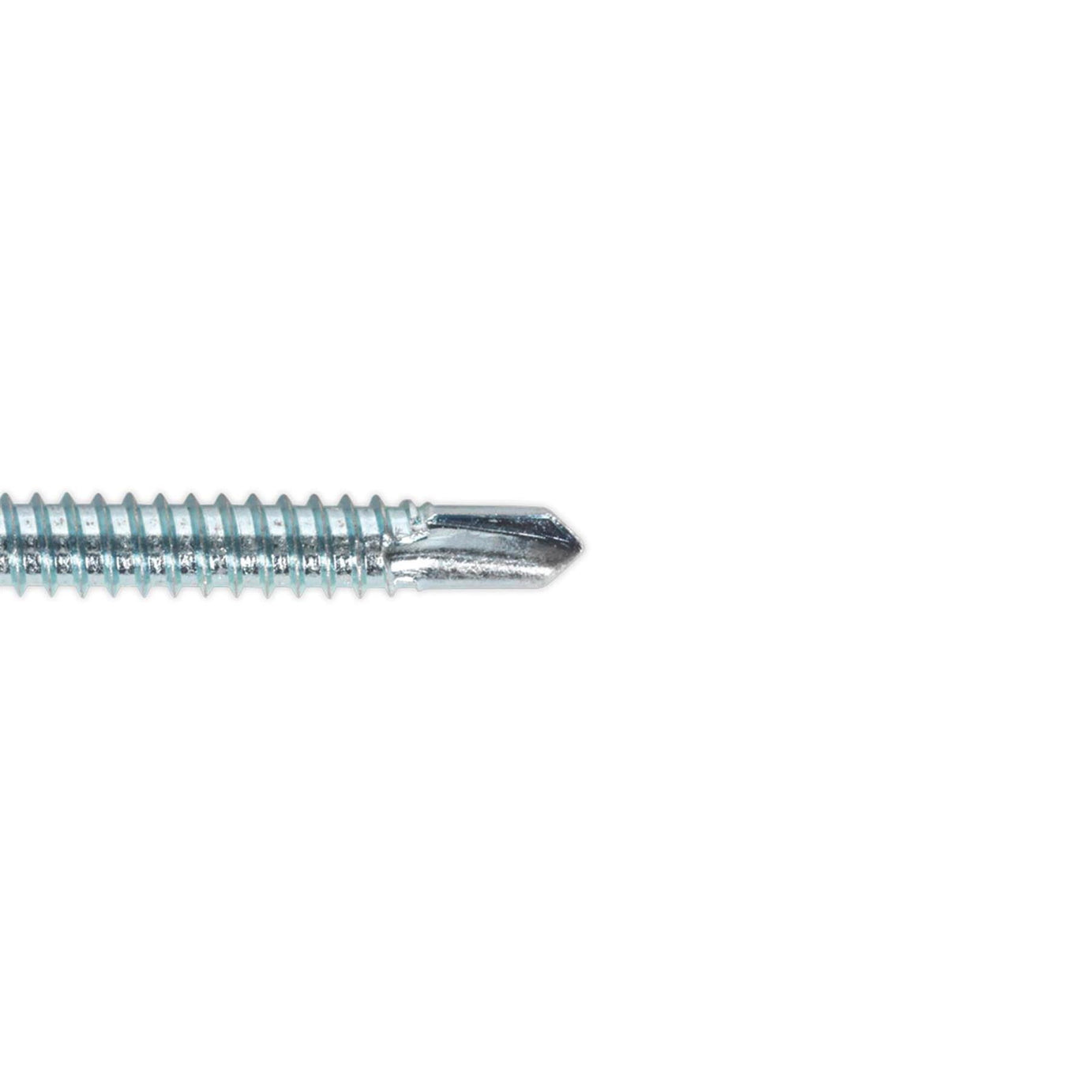 Sealey Self Drilling Screw 6.3 x 50mm Hex Head Zinc Pack of 100