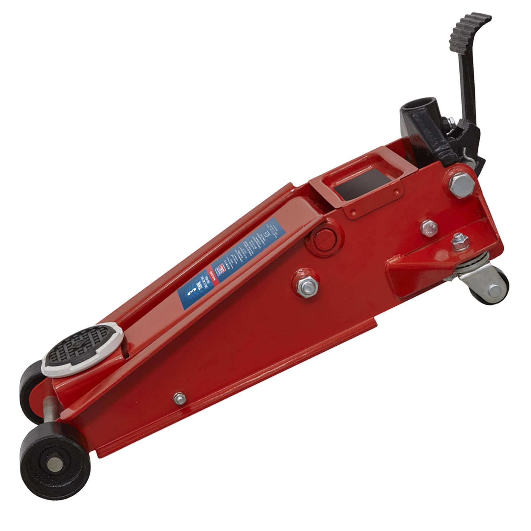 Sealey Trolley Jack 3tonne with Foot Pedal
