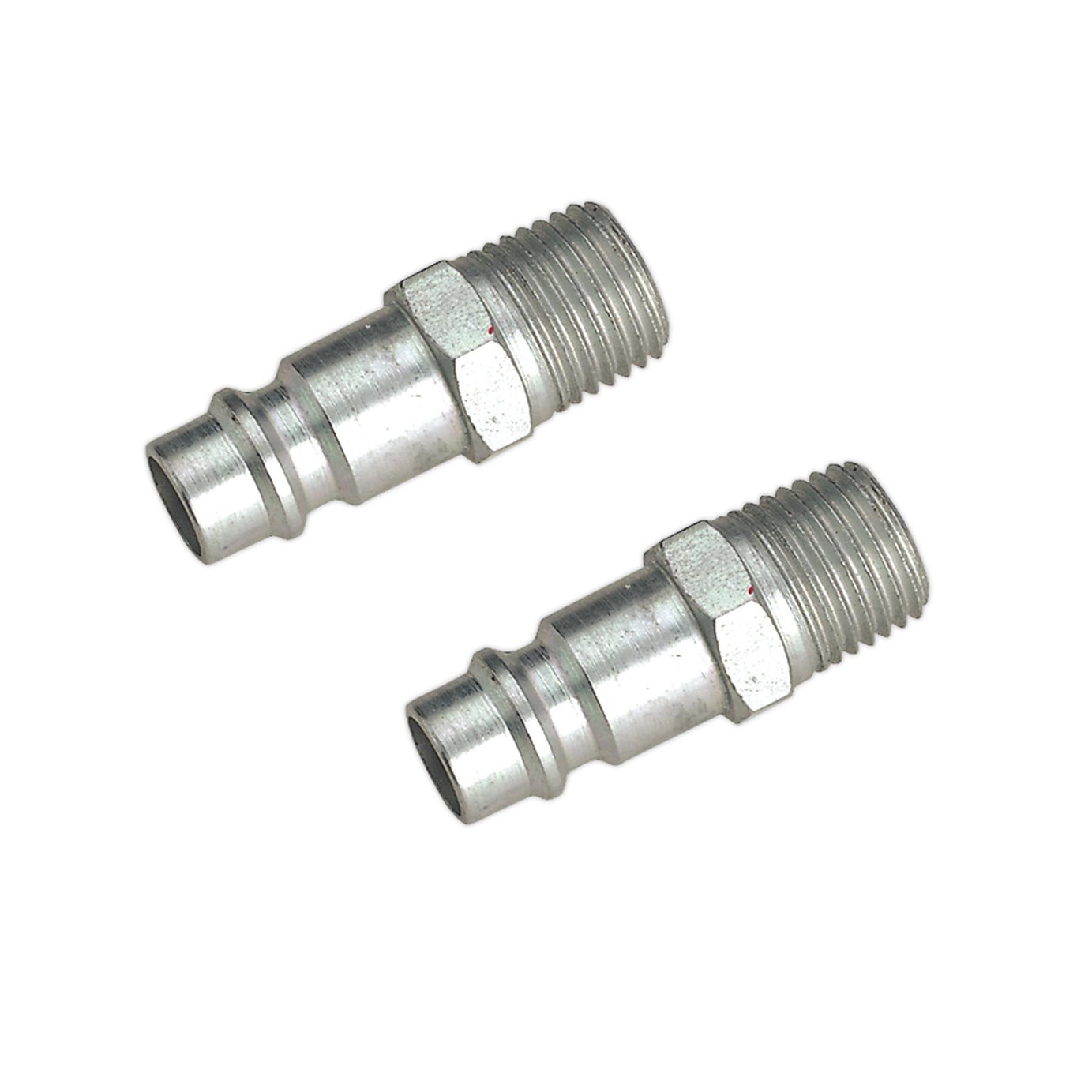 Sealey Screwed Adaptor Male 1/4"BSPT Pack of 2