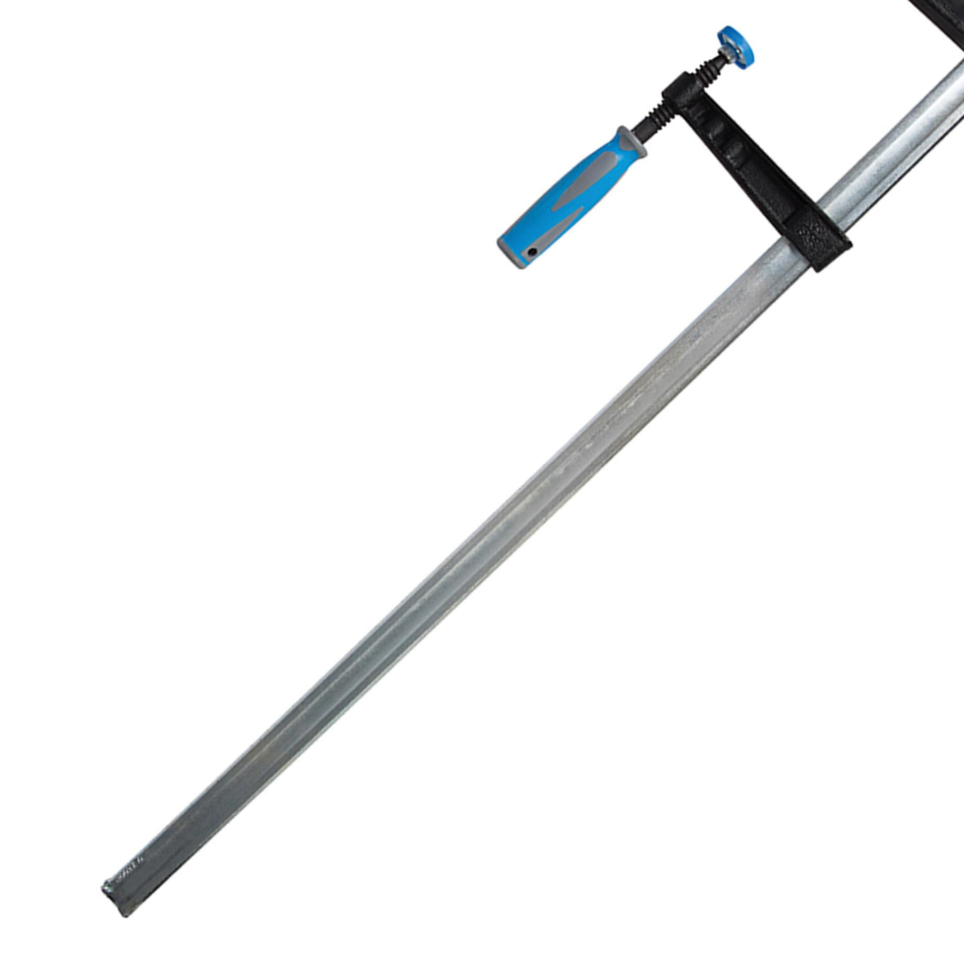 F-Clamp Heavy Duty 800 X 120mm With Cast Jaws And Soft-Grip Handles