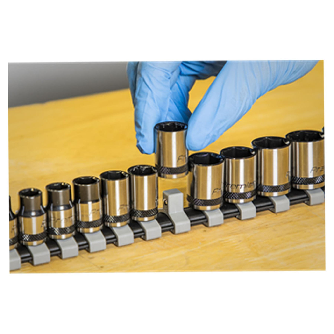 Sealey Socket Set 12pc 3/8"Sq Drive Metric - Black Series