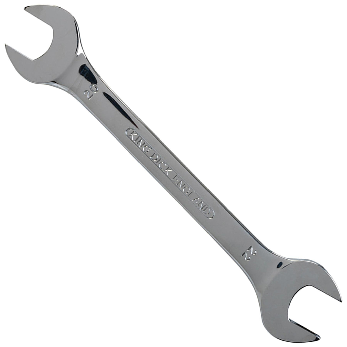 King Dick Open Ended Spanner Metric 20mm x 22mm Double End Chromed Vanadium Steel