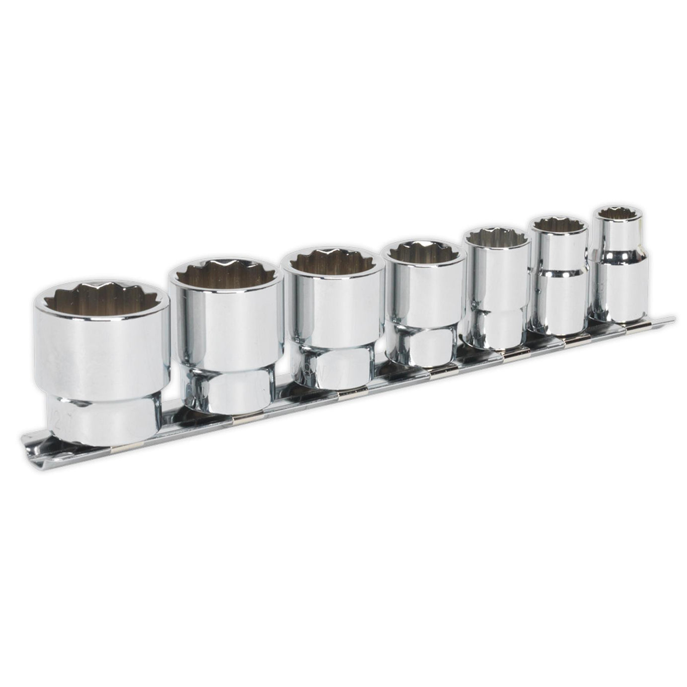 Sealey Socket Set 7pc 3/8"Sq Drive Whitworth