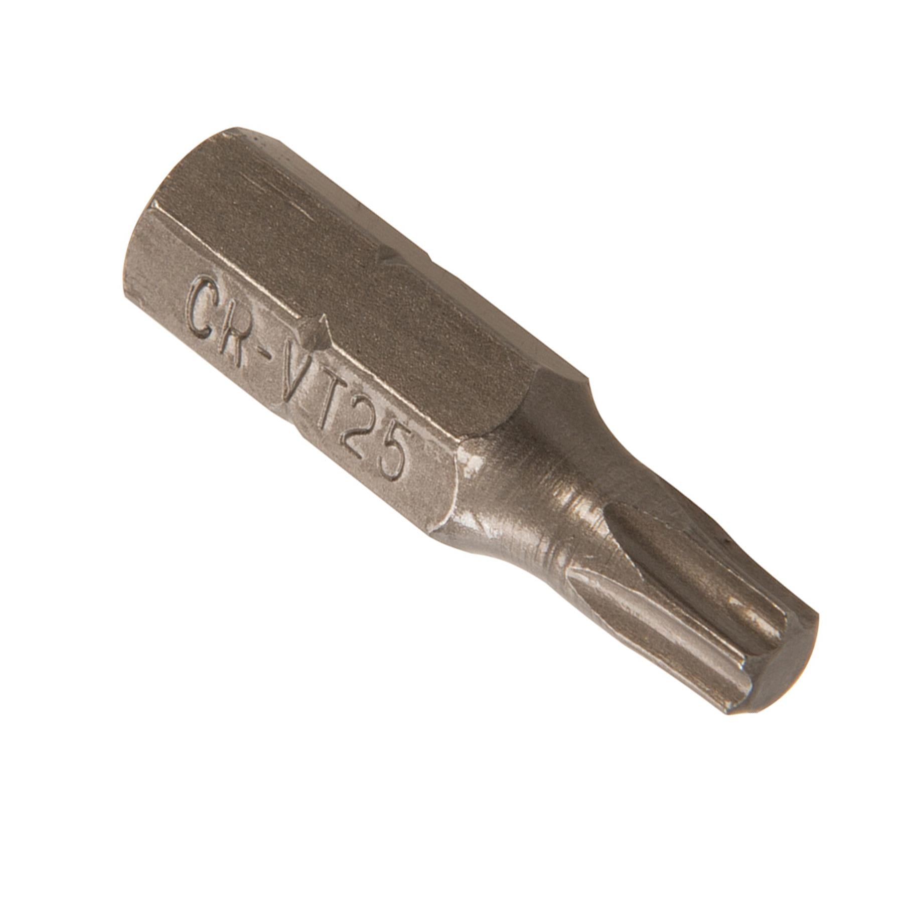 30 Pack Cr-V 6150 Steel Screwdriver Bits 25mm T25