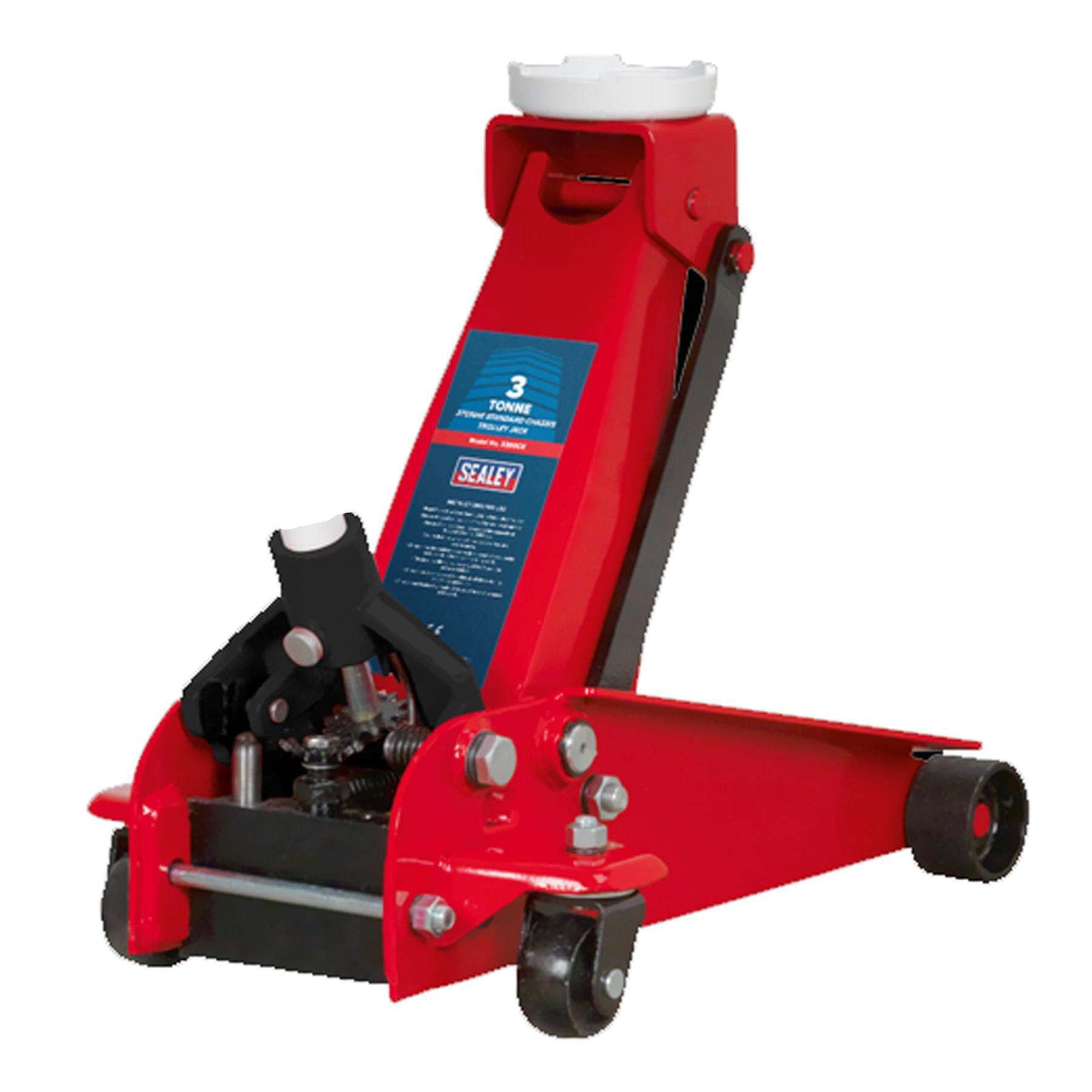 Sealey Trolley Jack 3tonne Combo