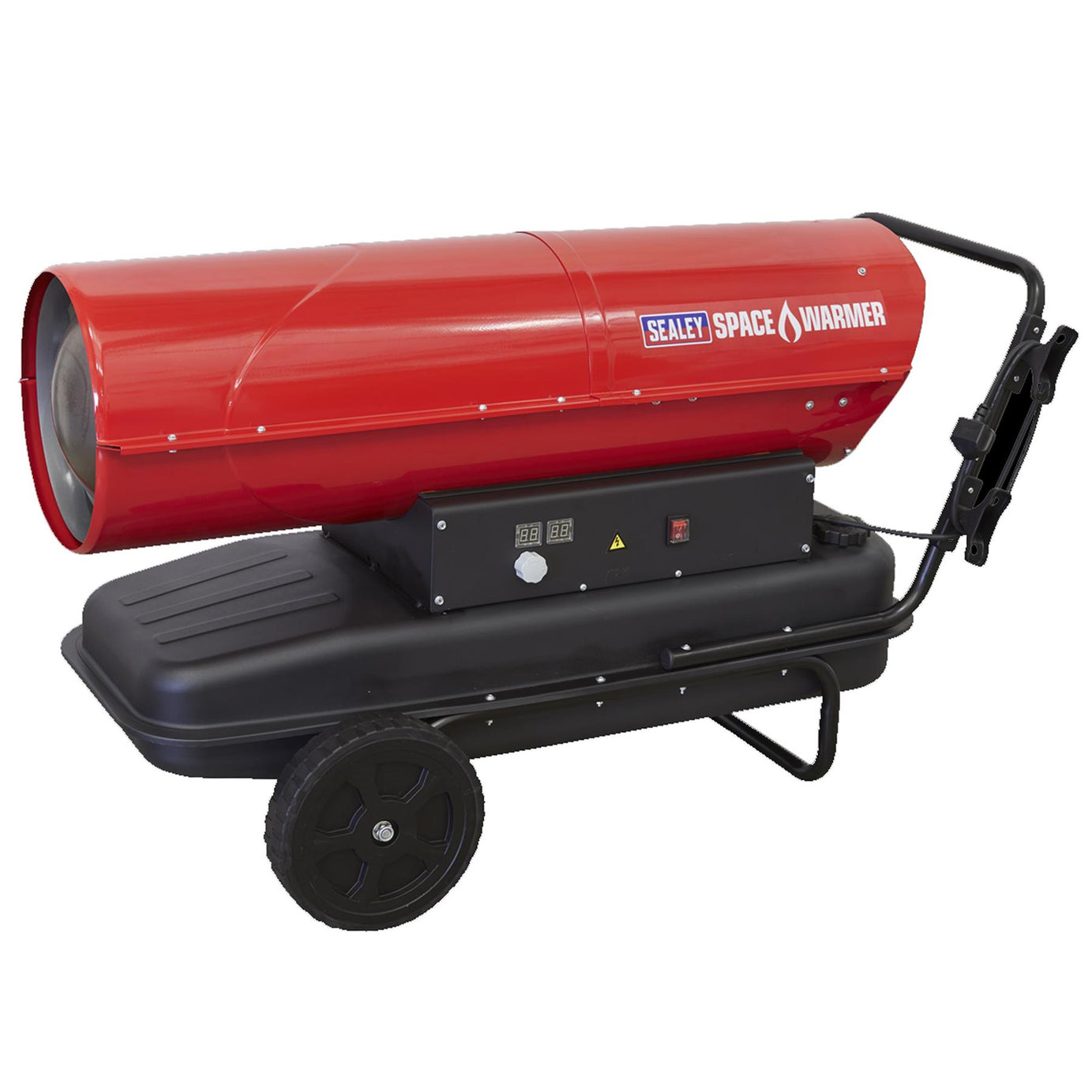 Space Warmer Kerosene/Diesel Heater Sealey 340,000BTU/HR With Wheels
