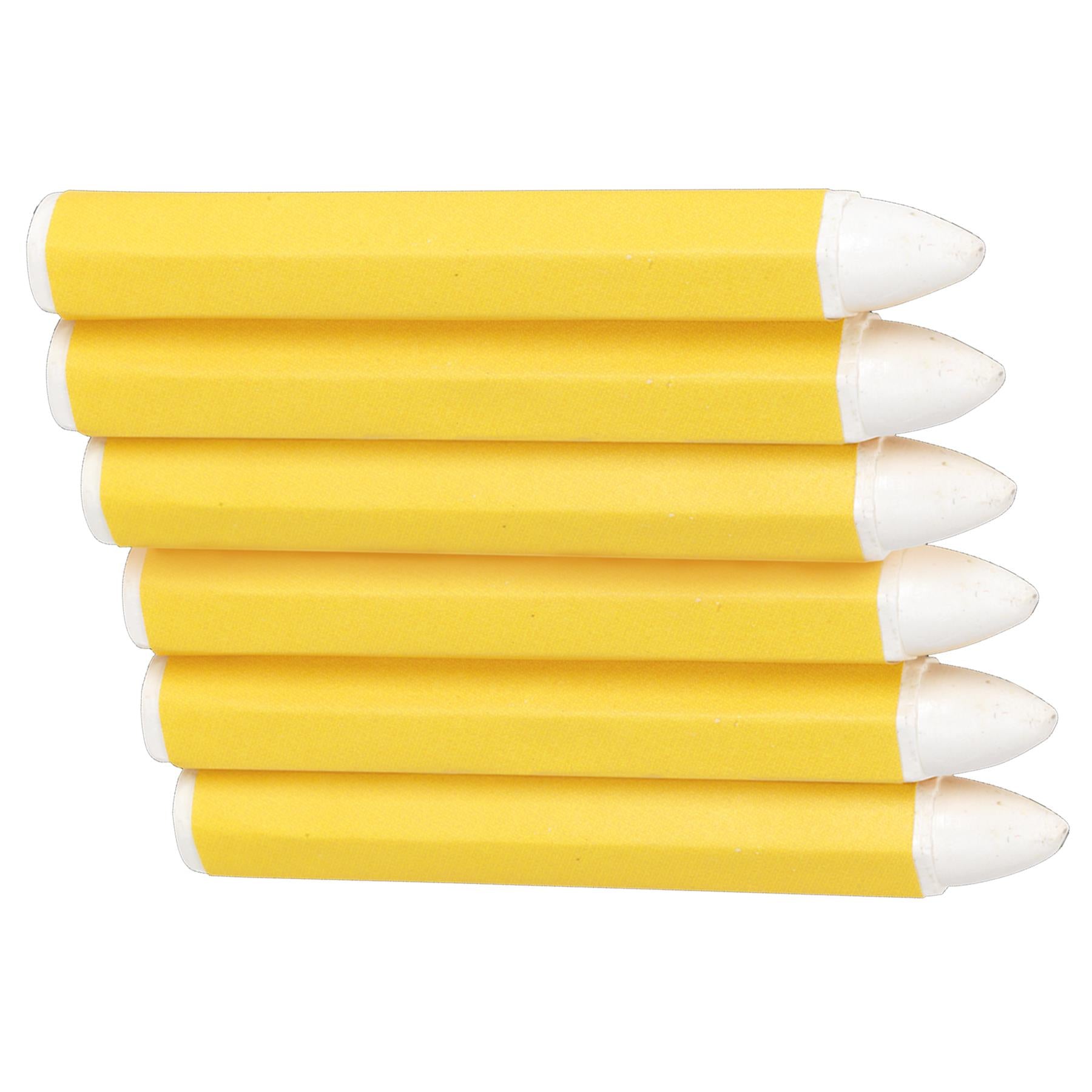 Sealey Tyre Marking Crayon - White Pack of 6