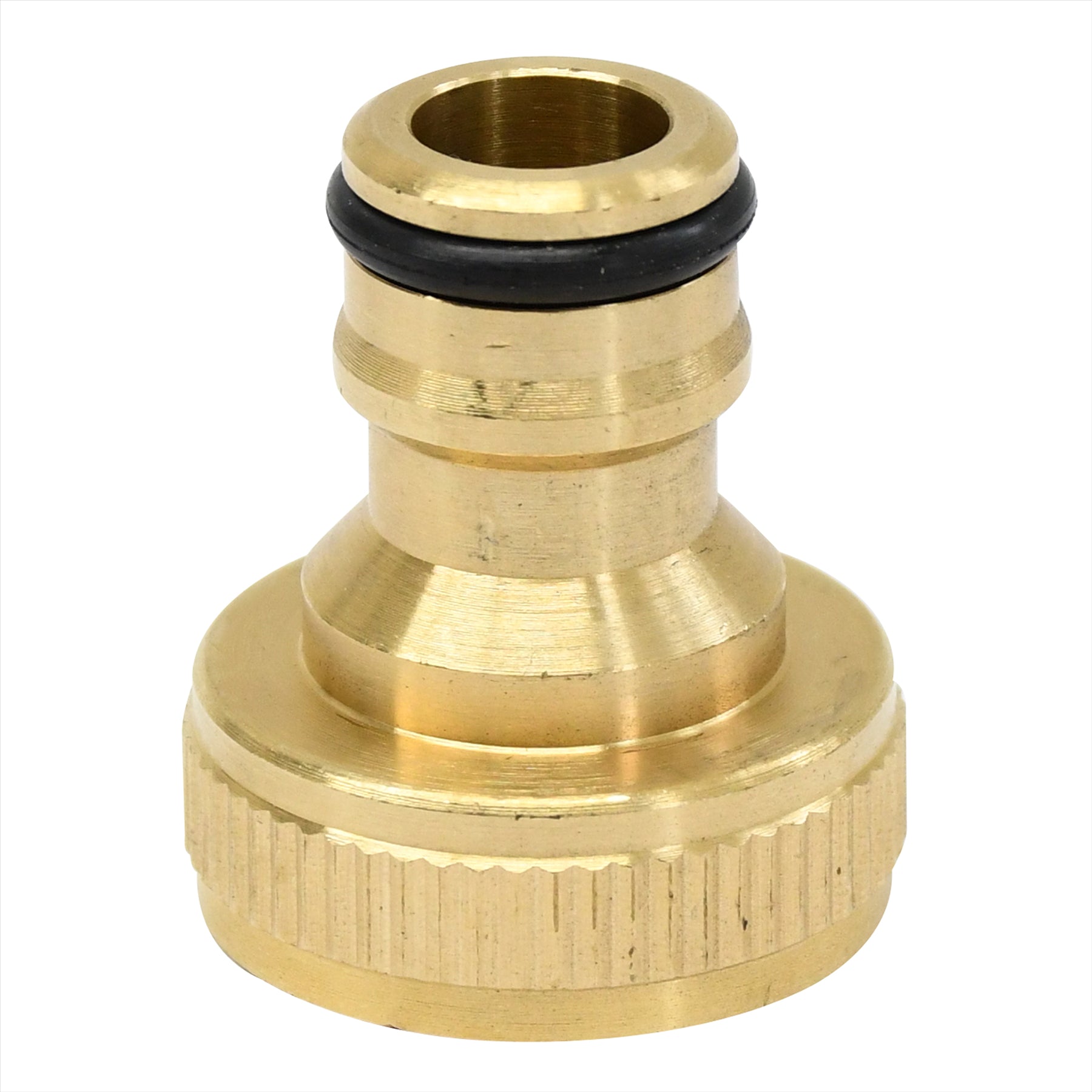 3/4" SOLID BRASS GARDEN HOSE PIPE TAP ADAPTOR HOSEPIPE CONNECTOR INNER THREAD