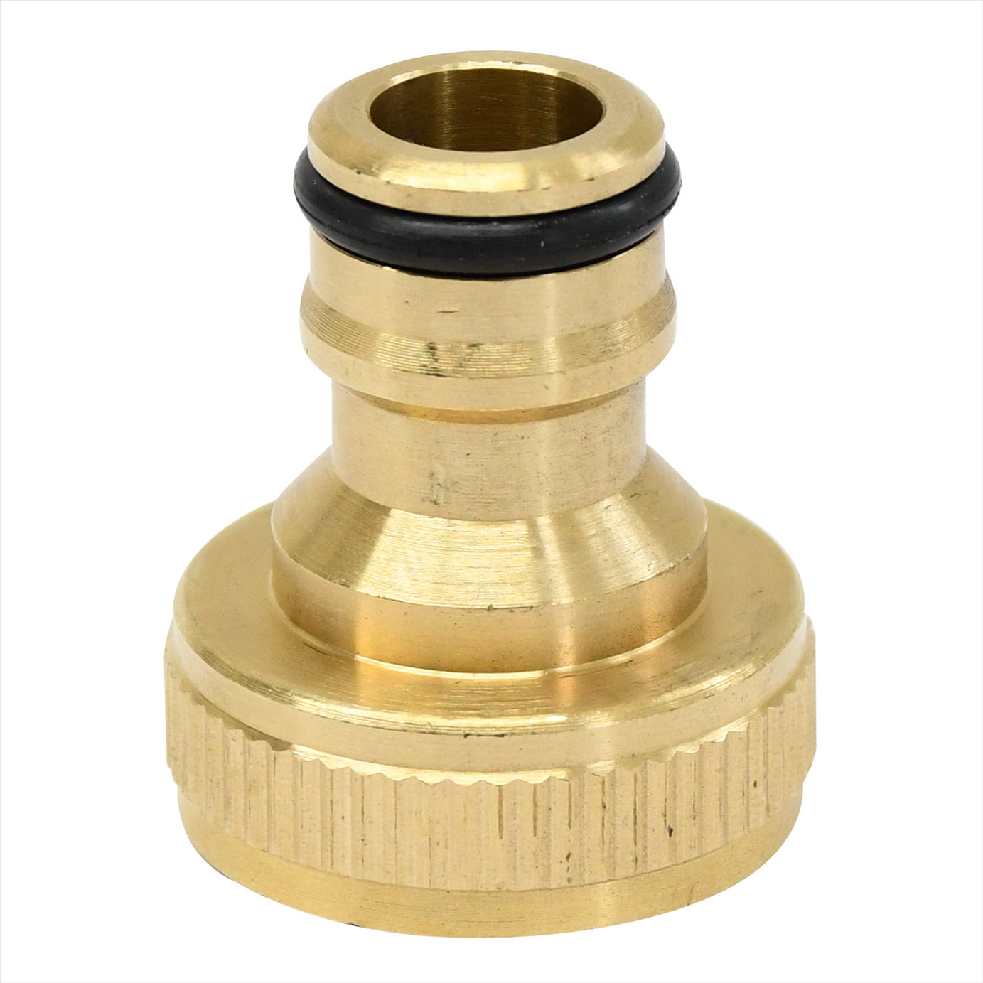 3/4" SOLID BRASS GARDEN HOSE PIPE TAP ADAPTOR HOSEPIPE CONNECTOR INNER THREAD