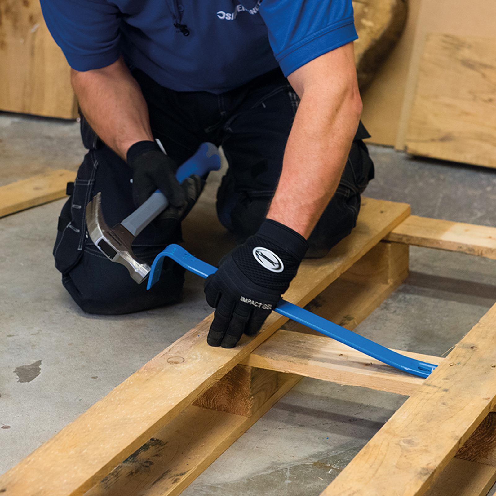 Wrecking Bar 900mm Nail Pry Bar Skirting Board Floorboard Crow Claw Chisel