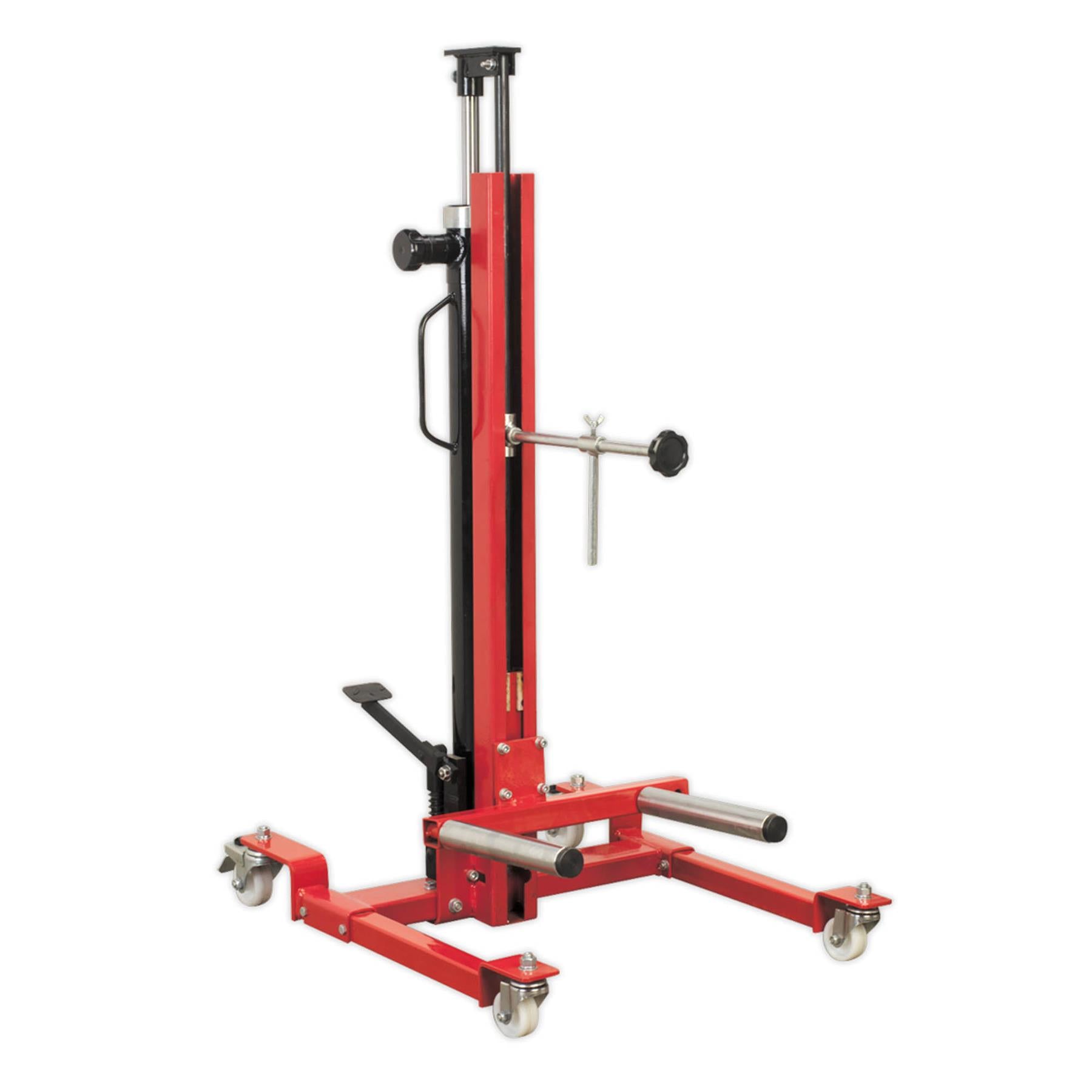 Sealey Wheel Removal/Lifter Trolley 80kg Quick Lift