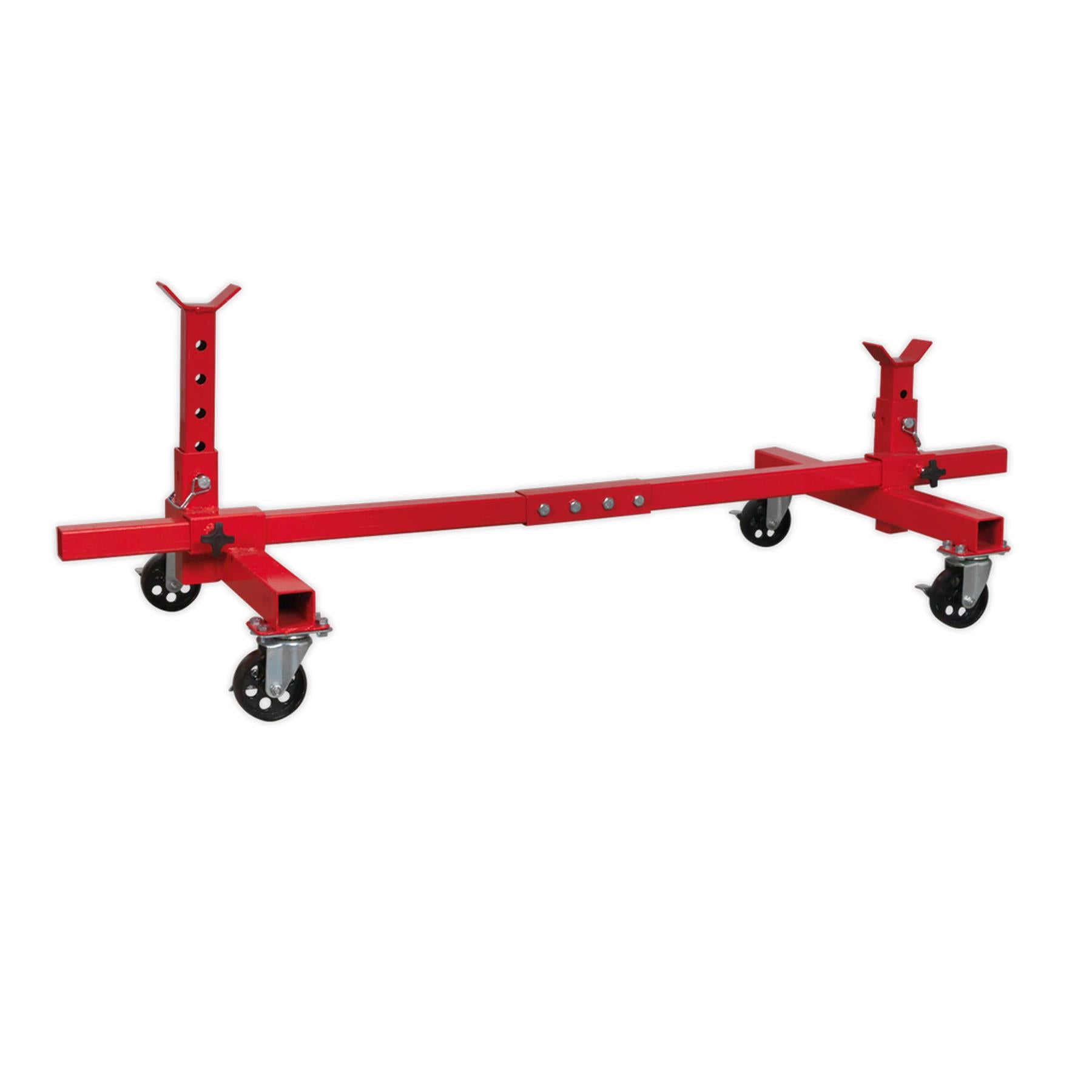 Sealey Vehicle Moving Dolly 2 Post 900kg Heavy-Duty Steel Frame