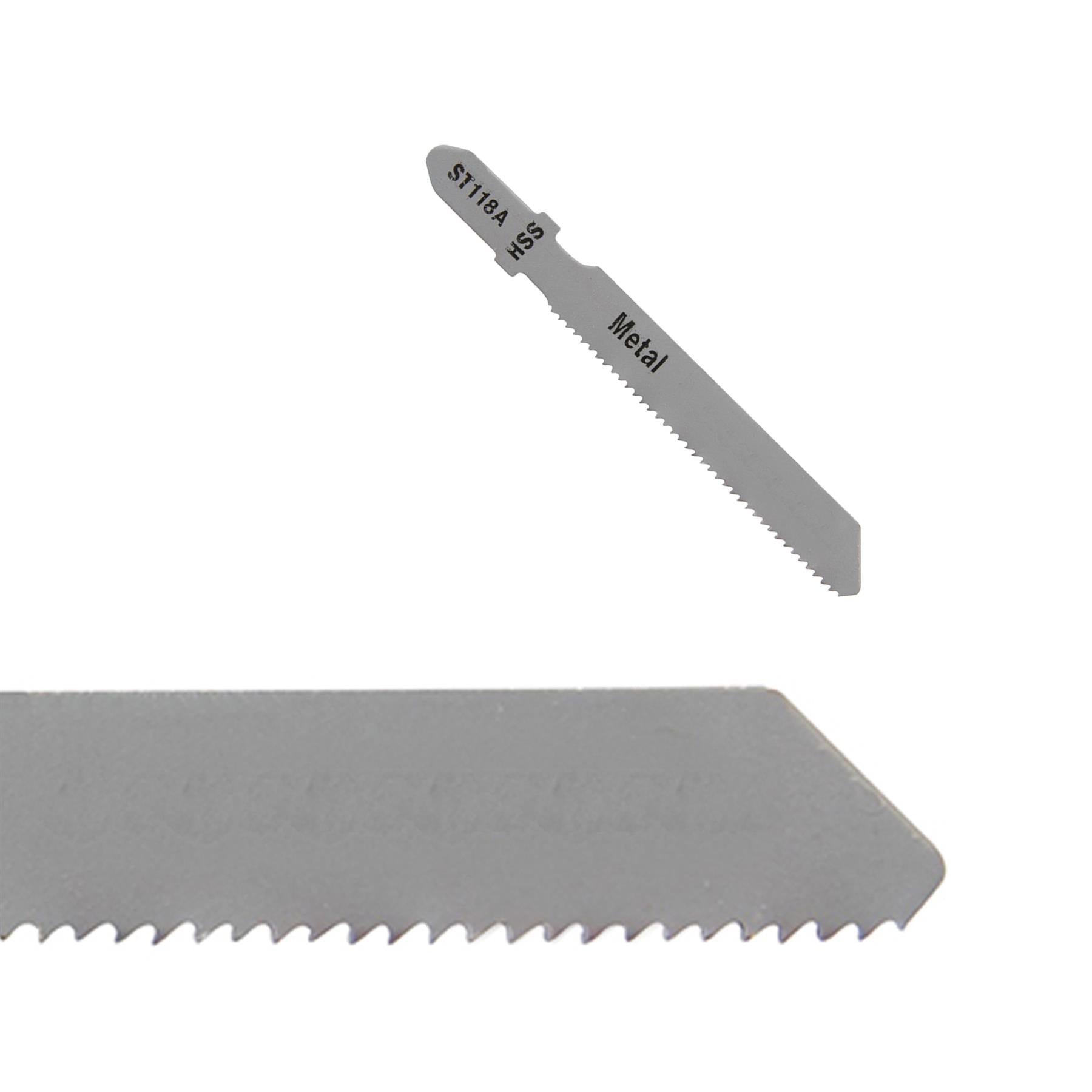 5 X Jigsaw Blade Blades Wood Cutting Softwood Pipes Profiles DIY St118A