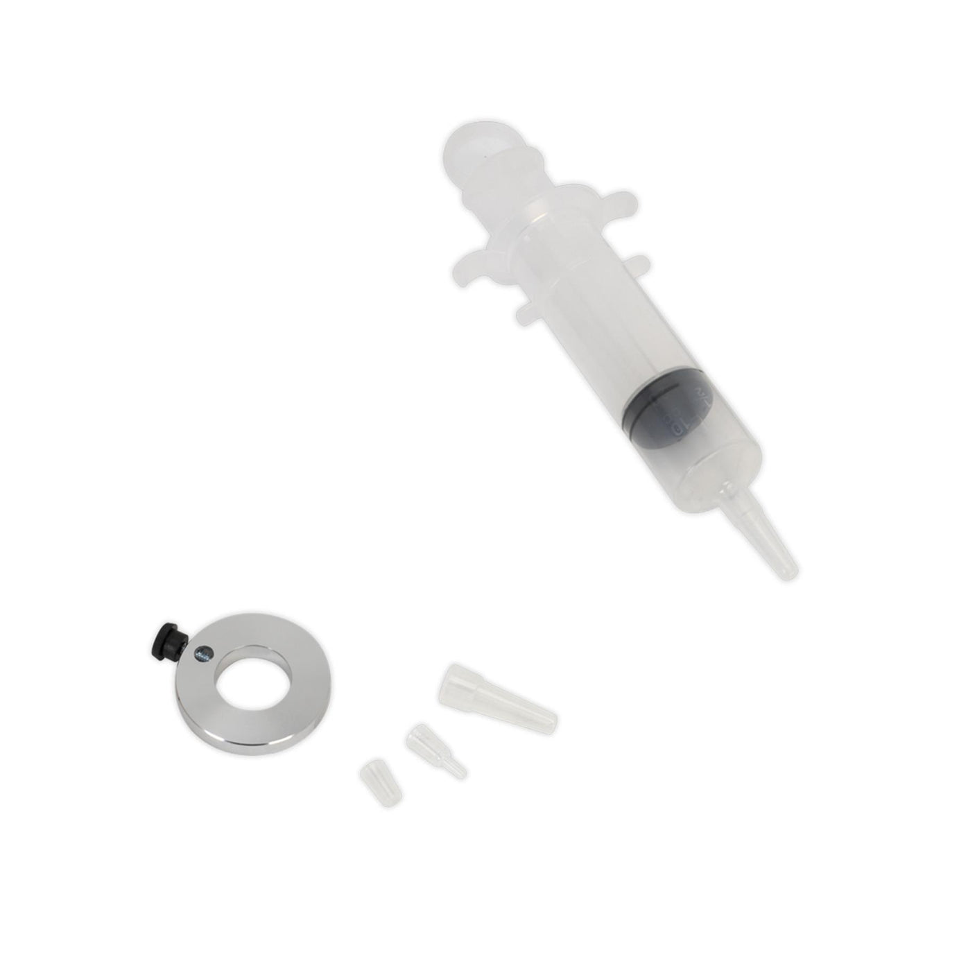 Sealey Motorcycle Fork Oil Level Gauge with Top-Up Syringe
