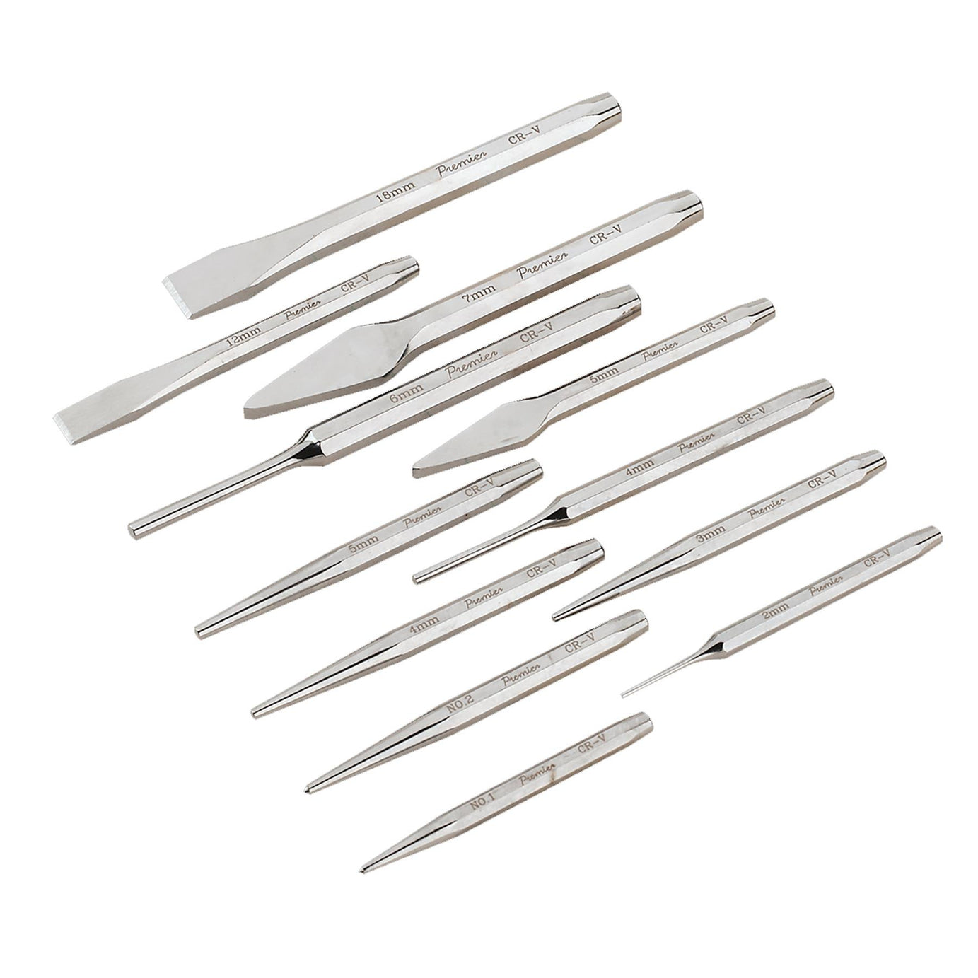 Sealey Punch & Chisel Set 12pc