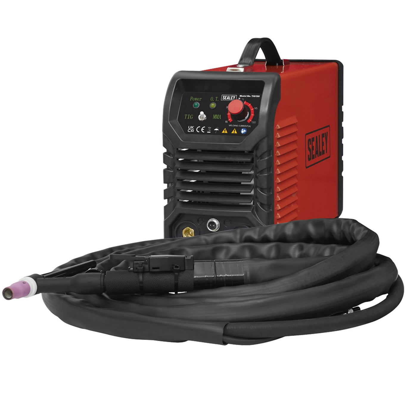 Sealey TIG/MMA Inverter Welder 130A 230V Garage Workshop DIY