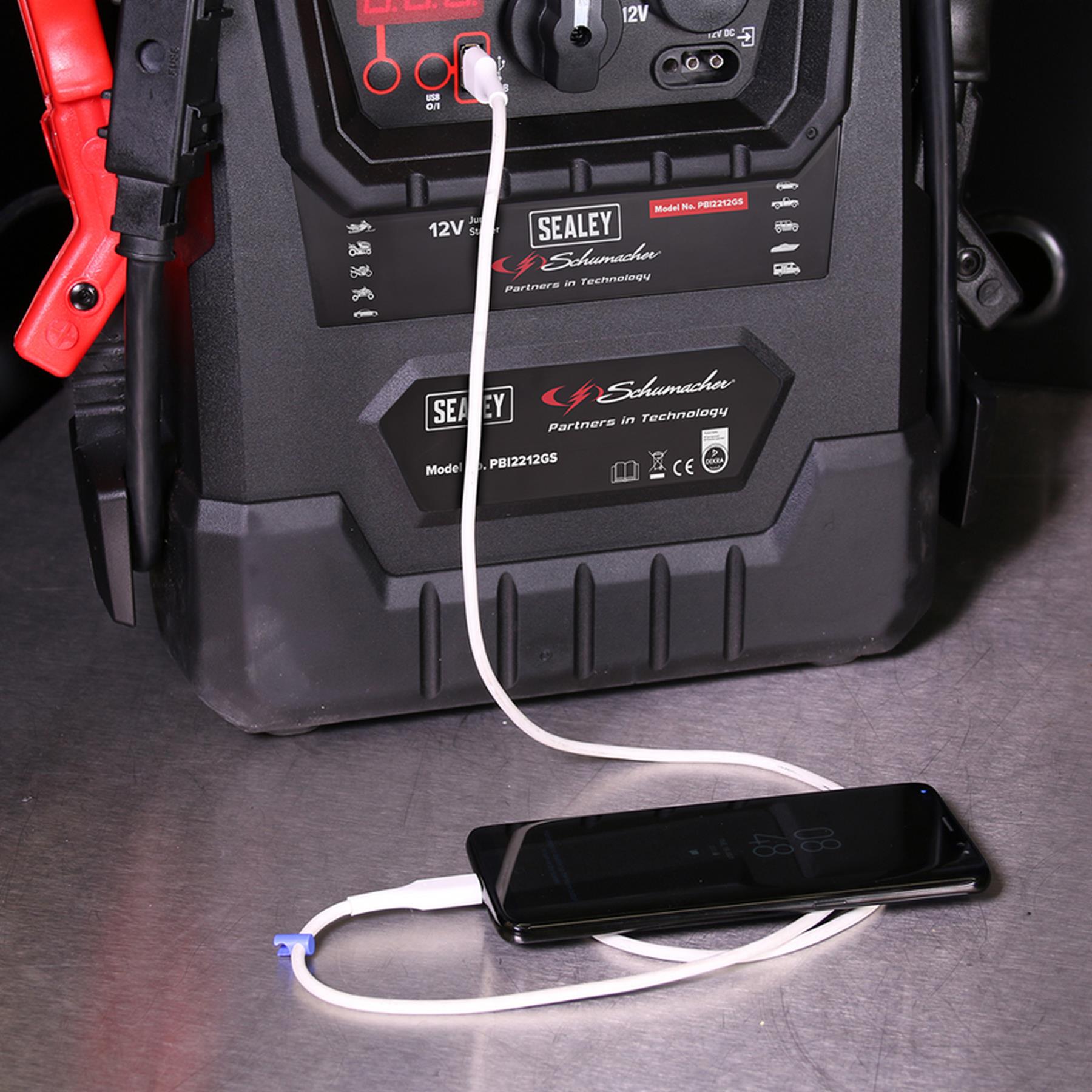 Sealey Schumacher RoadStart Emergency Jump Starter 12V 2300A DEKRA