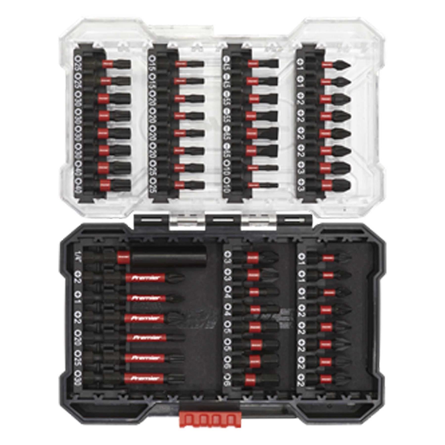 Sealey Power Tool Bit Set 55pc Impact Grade