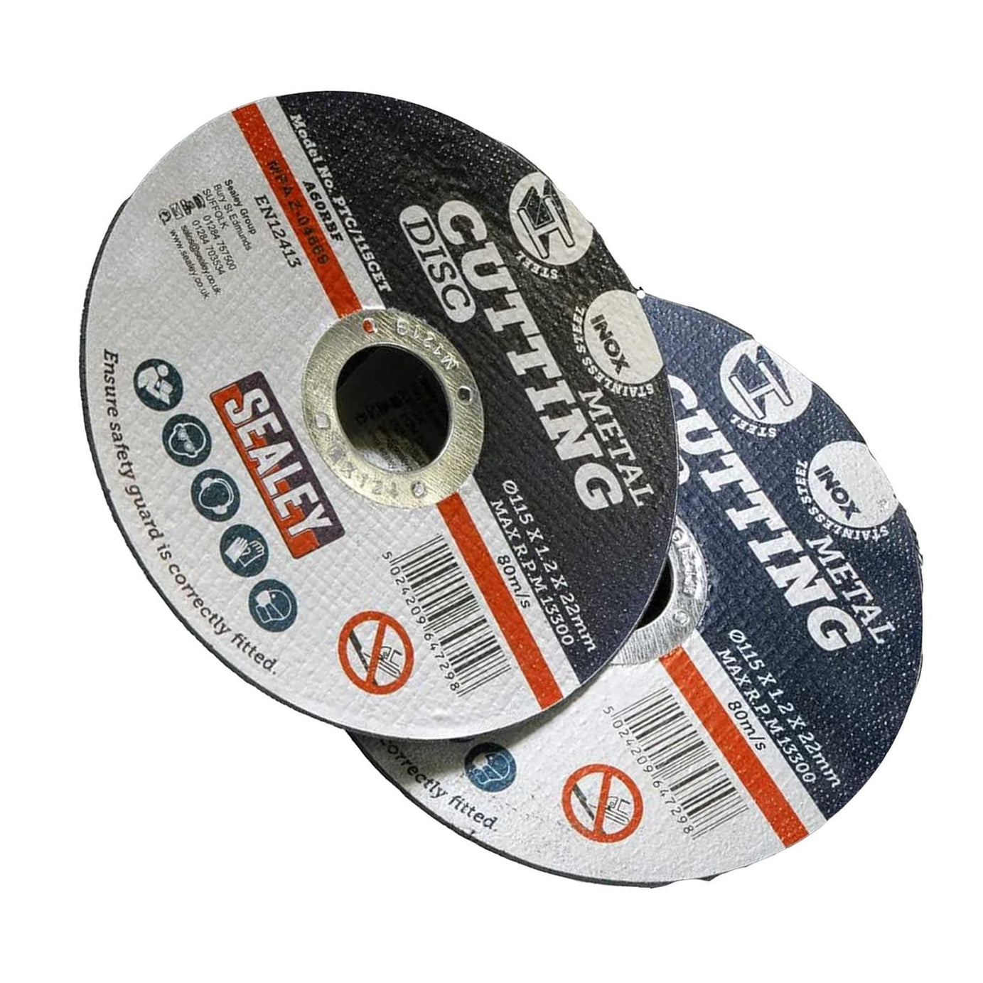 Cutting Disc Pack of 100 Ø115 x 1.2mm Ø22mm Bore