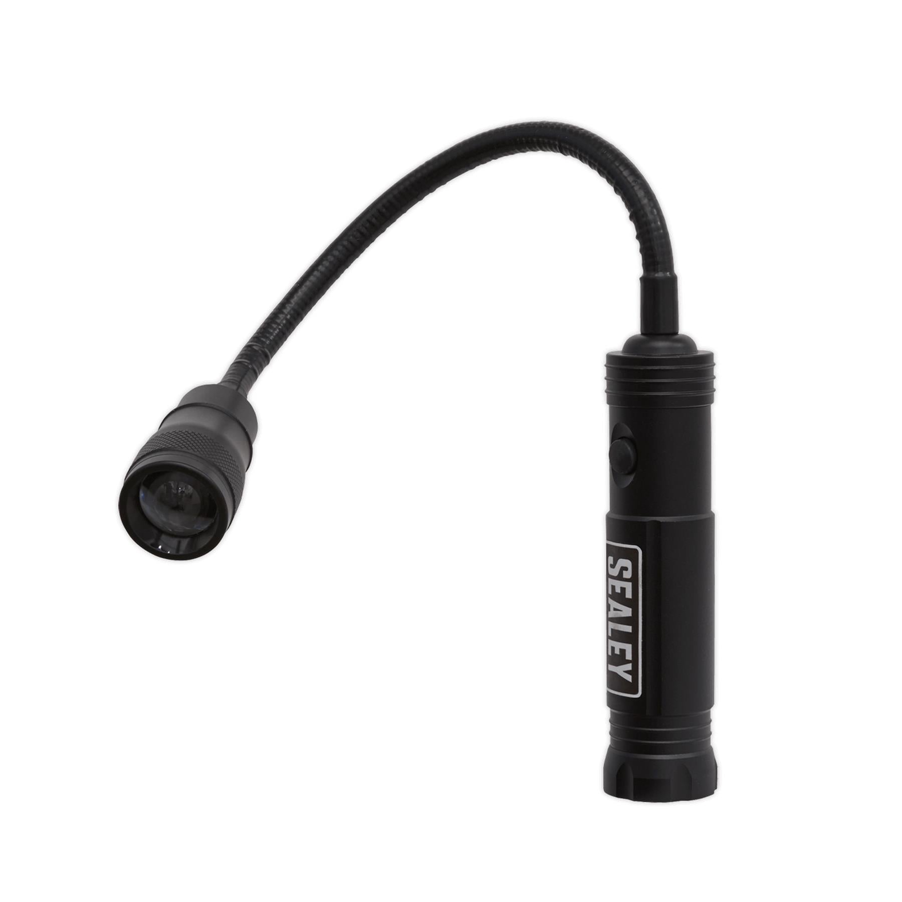 Sealey Aluminium Magnetic Flexi-Head Light 270lm Osram P8 LED