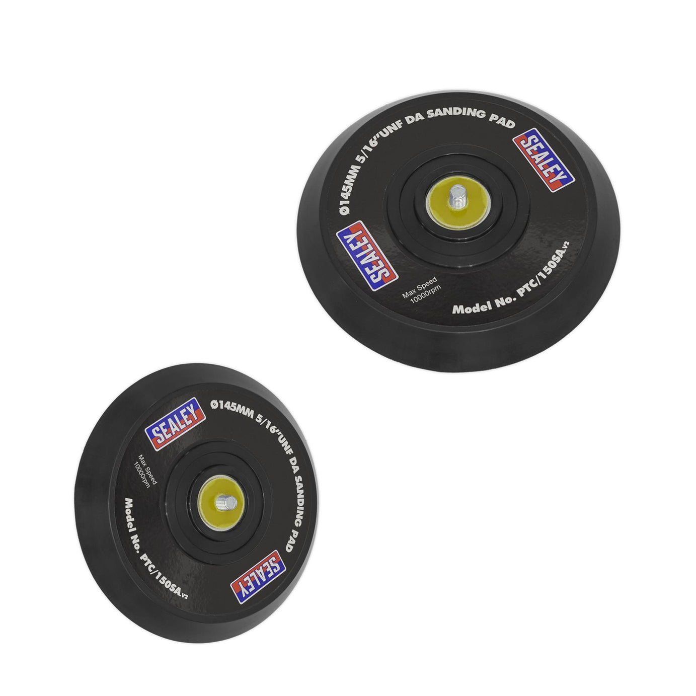 DA Backing Pad for Stick-On Discs 145mm5/16"UNF. Sealey