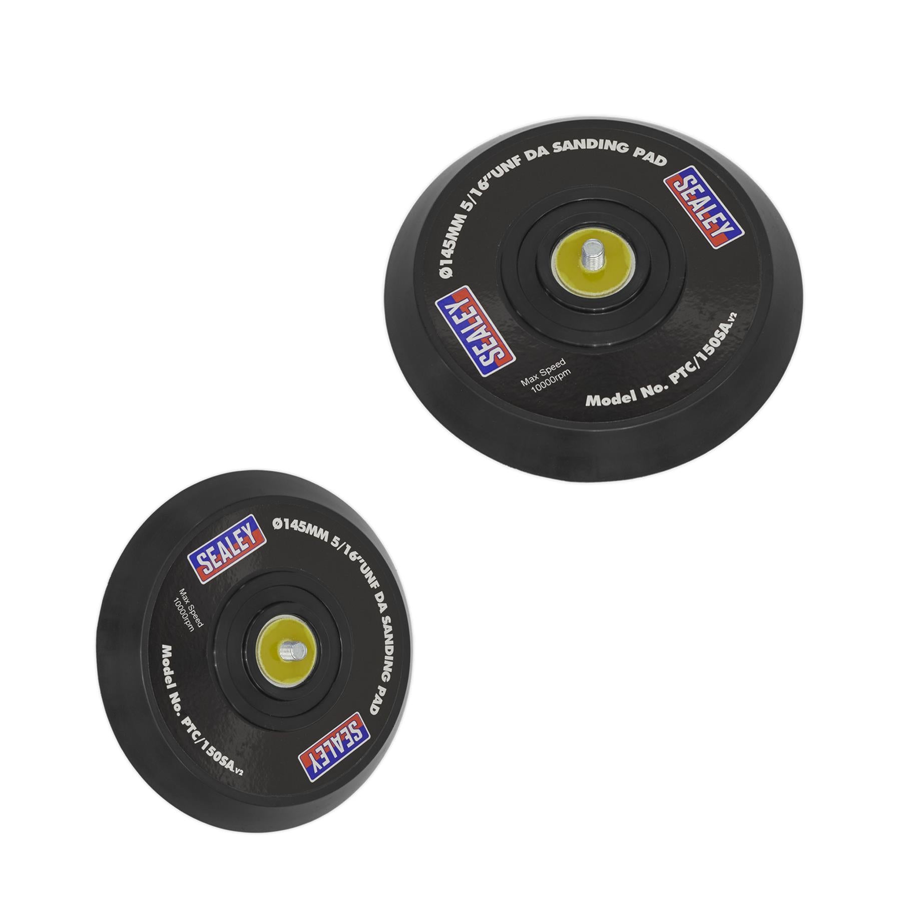 DA Backing Pad for Stick-On Discs 145mm5/16"UNF. Sealey