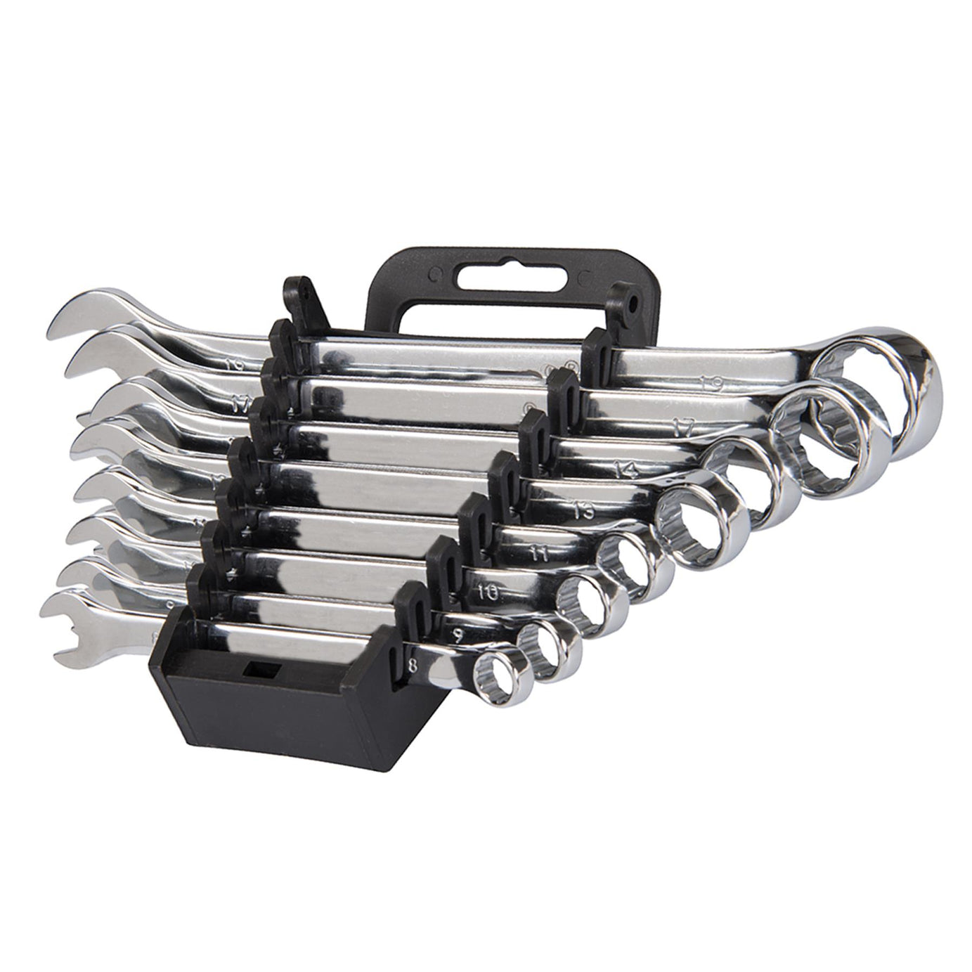8Pce Combination Spanner Set Display Box Pack Of 6 Open And Bi-Hexagonal Ends