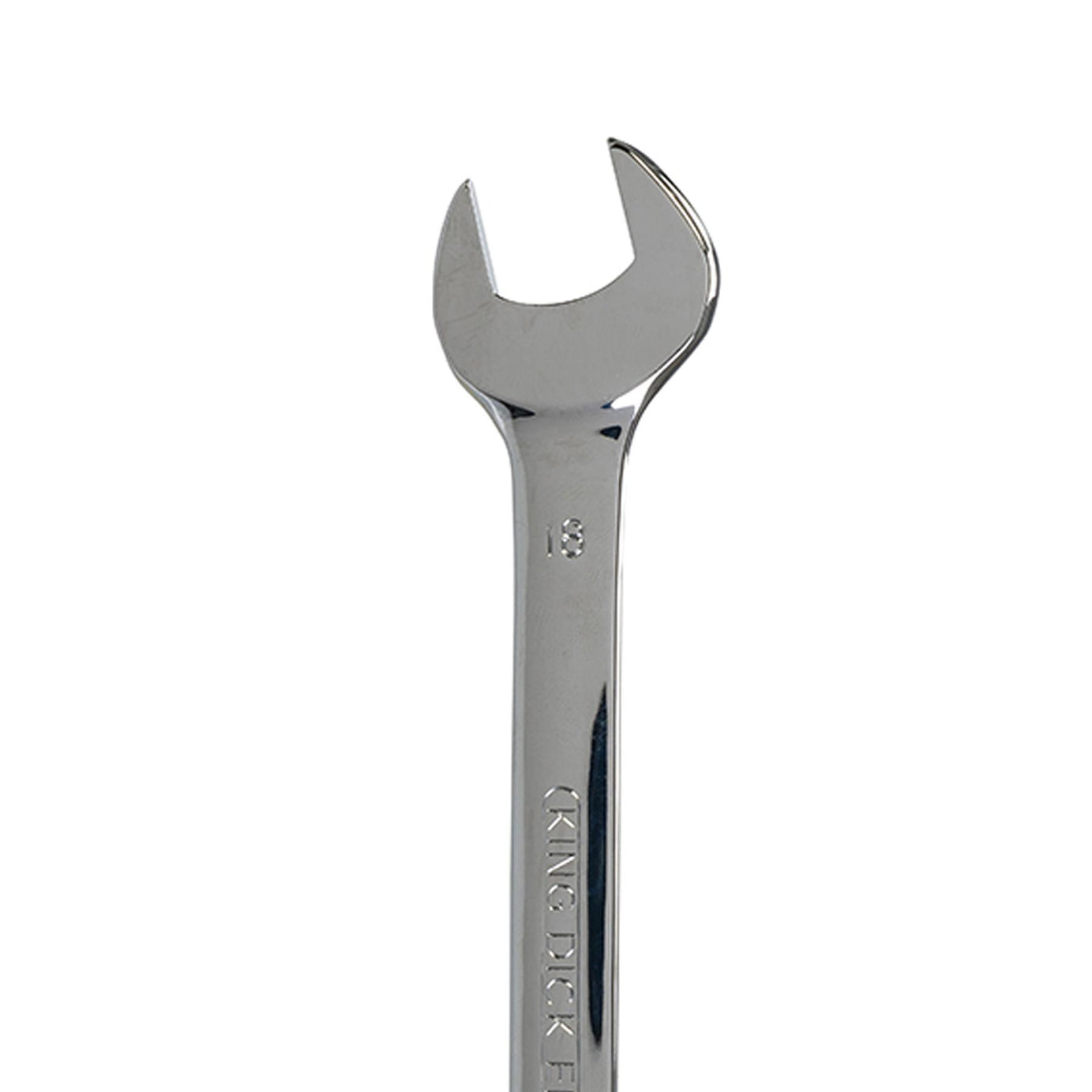 King Dick metric 18 MM polished chrome combination spanner wrenches spanners