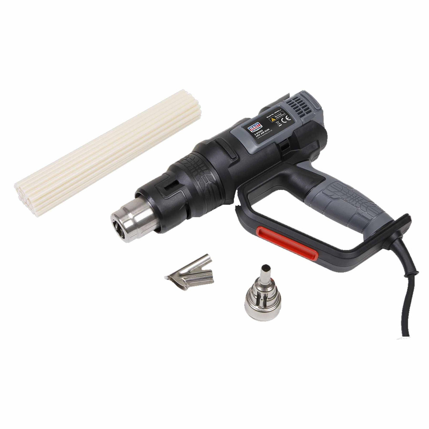 Sealey Plastic Welding Kit Including HS102 Hot Air Gun