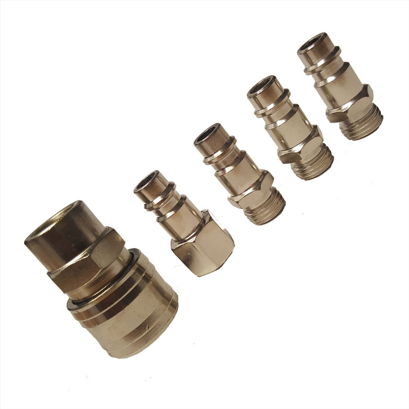 5Pc Chrome Air Quick Release