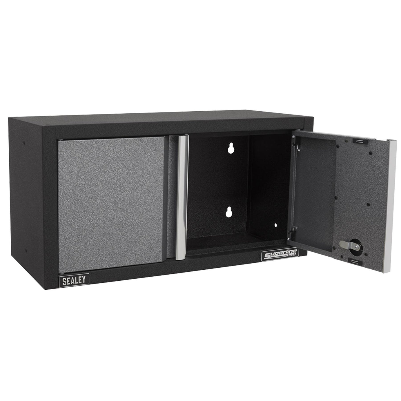 Sealey Modular Wall Cabinet 2 Door 680mm  high quality lock supplied With two keys.
