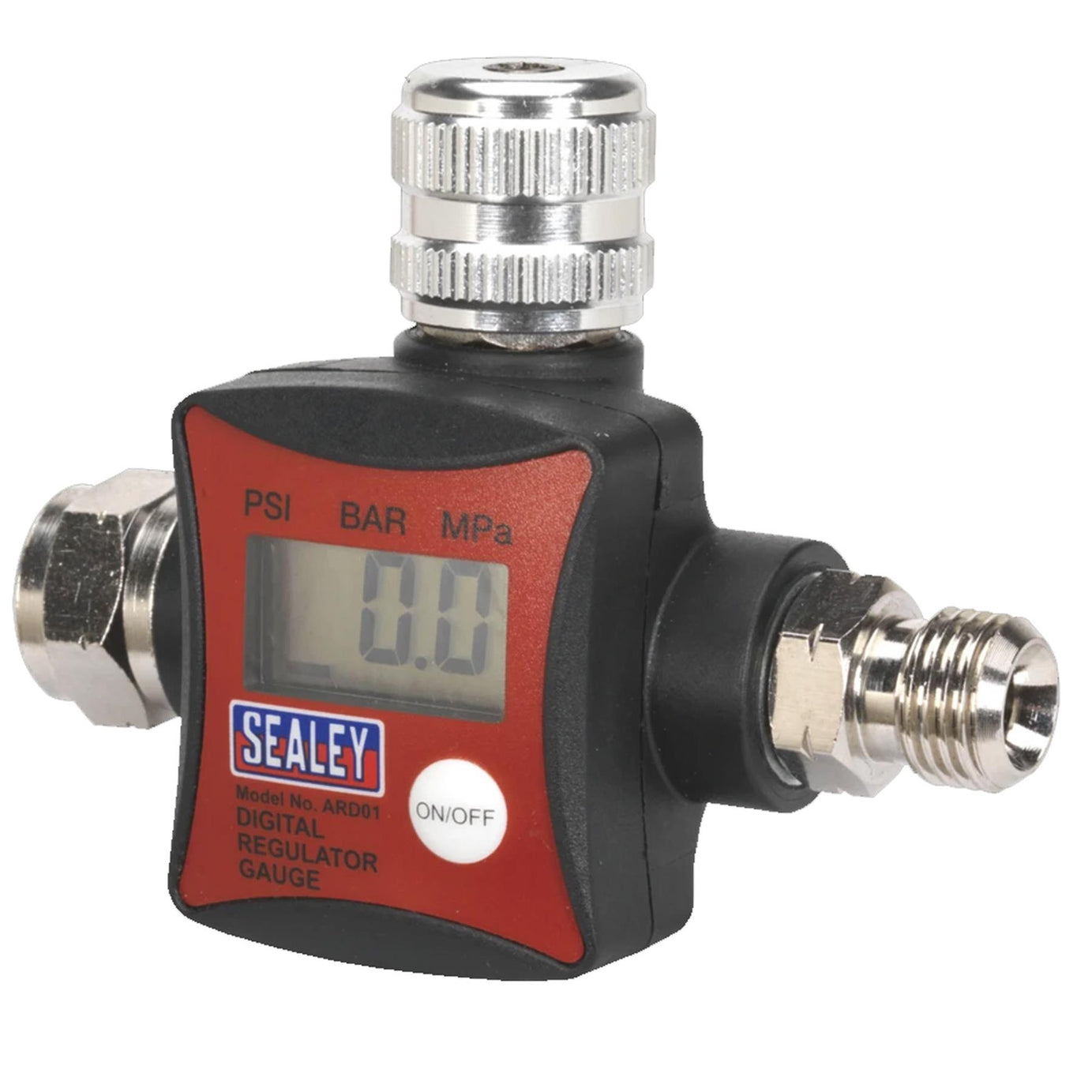 Sealey On-Gun Digital Pressure Regulator/Gauge