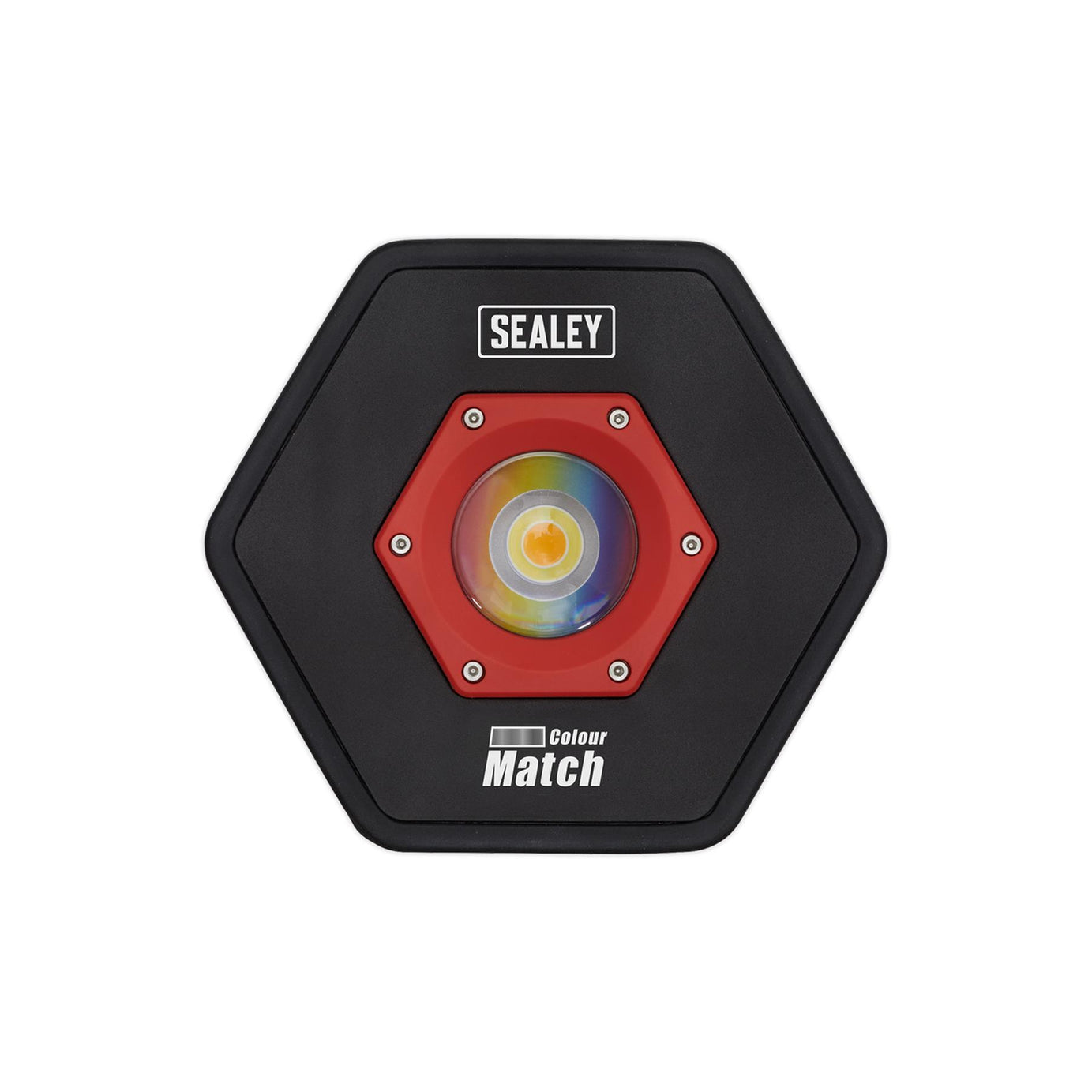 Sealey R/Charge Floodlight 20W COB LED Lithium-ion Colour Matching