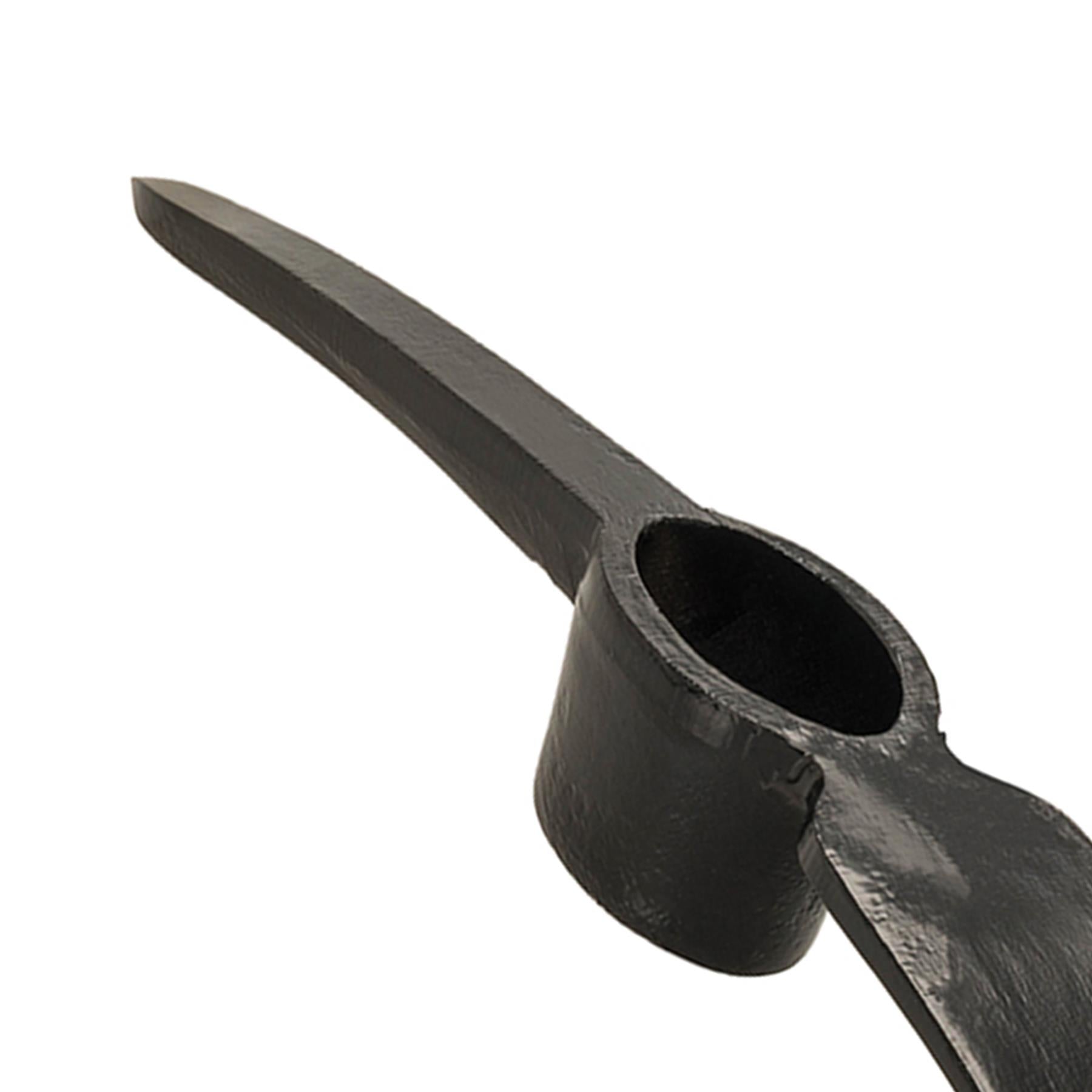 Heavy Duty Pick Mattock Forged Steel Break Hard Griund Stones Flags 5Lb