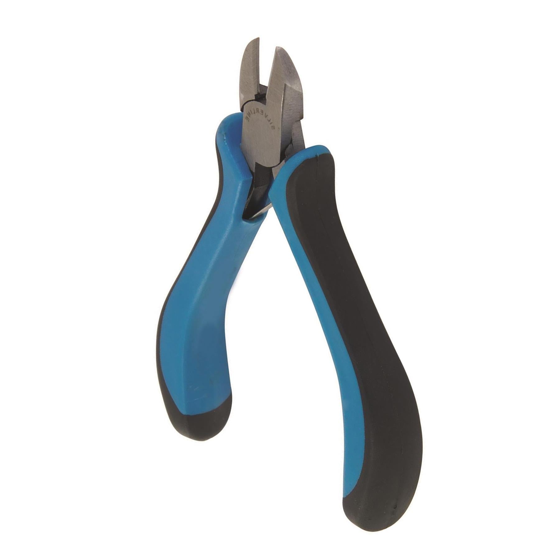 Hardened Quality Side Cutting Mini Pliers Tempered Carbon Steel Jaws 115mm Soft Grip