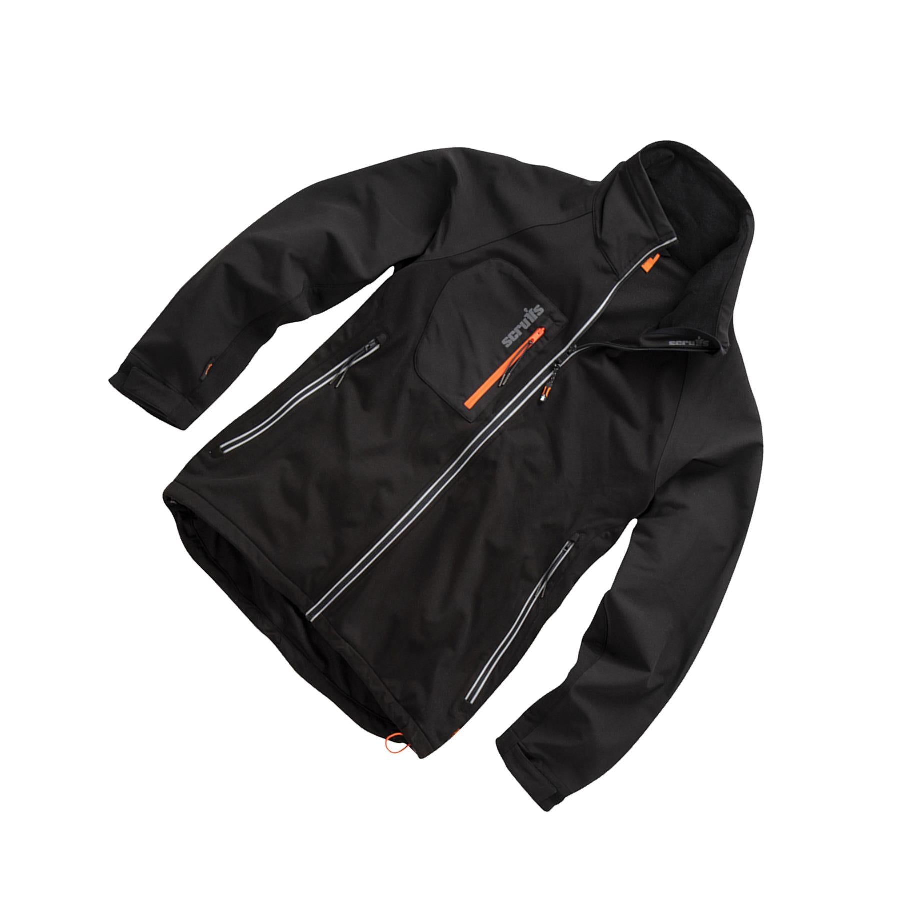 Scruffs Trade Softshell Jacket New Flex Jacket 4 Way Flex- Small