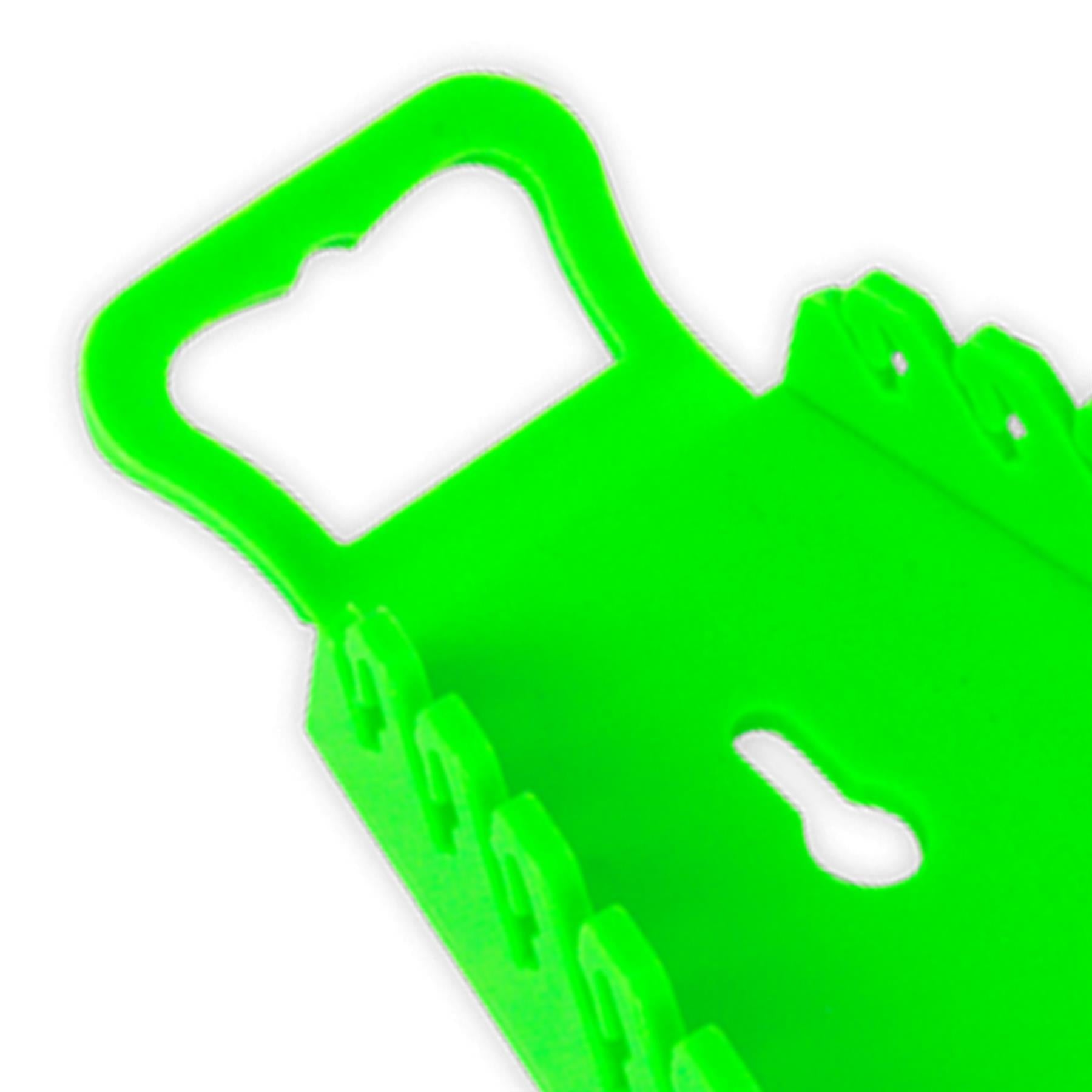 Reverse Spanner Rack Capacity 15 Spanners Hi-Vis Green Sealey