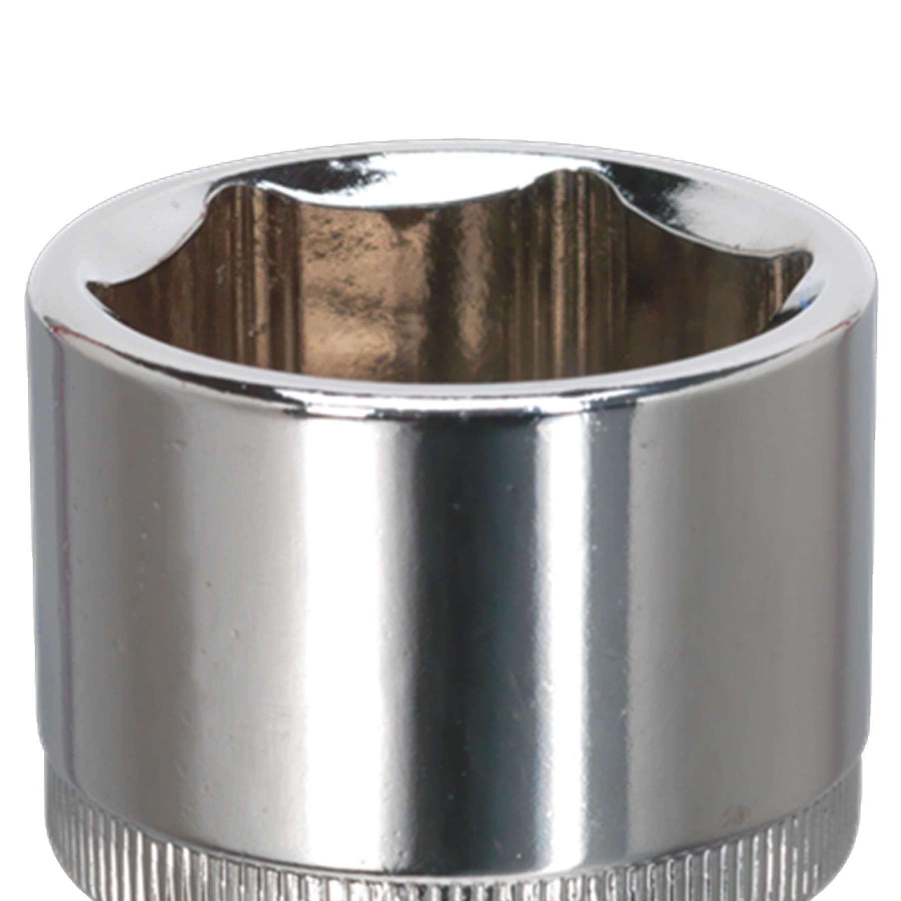 Sealey WallDrive Socket 28mm 1/2"Sq Drive Fully Polished