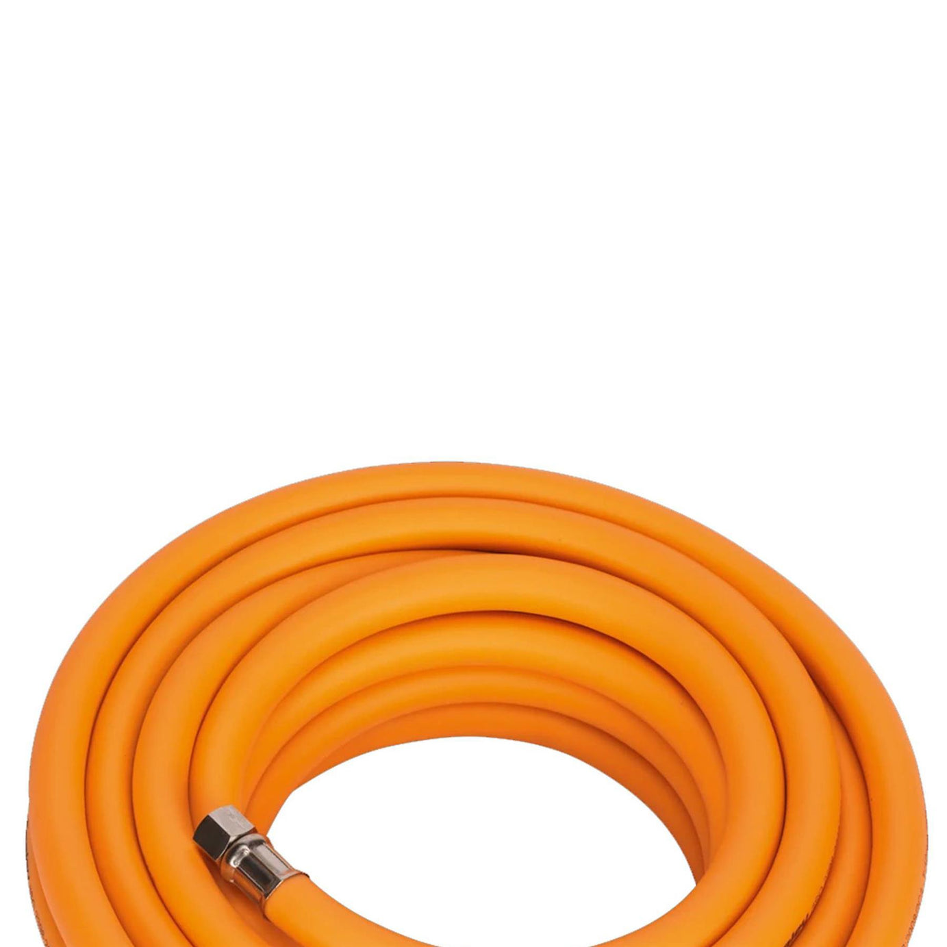 Sealey Air Hose 10m x 10mm Hybrid High-Visibility 1/4"BSP Unions