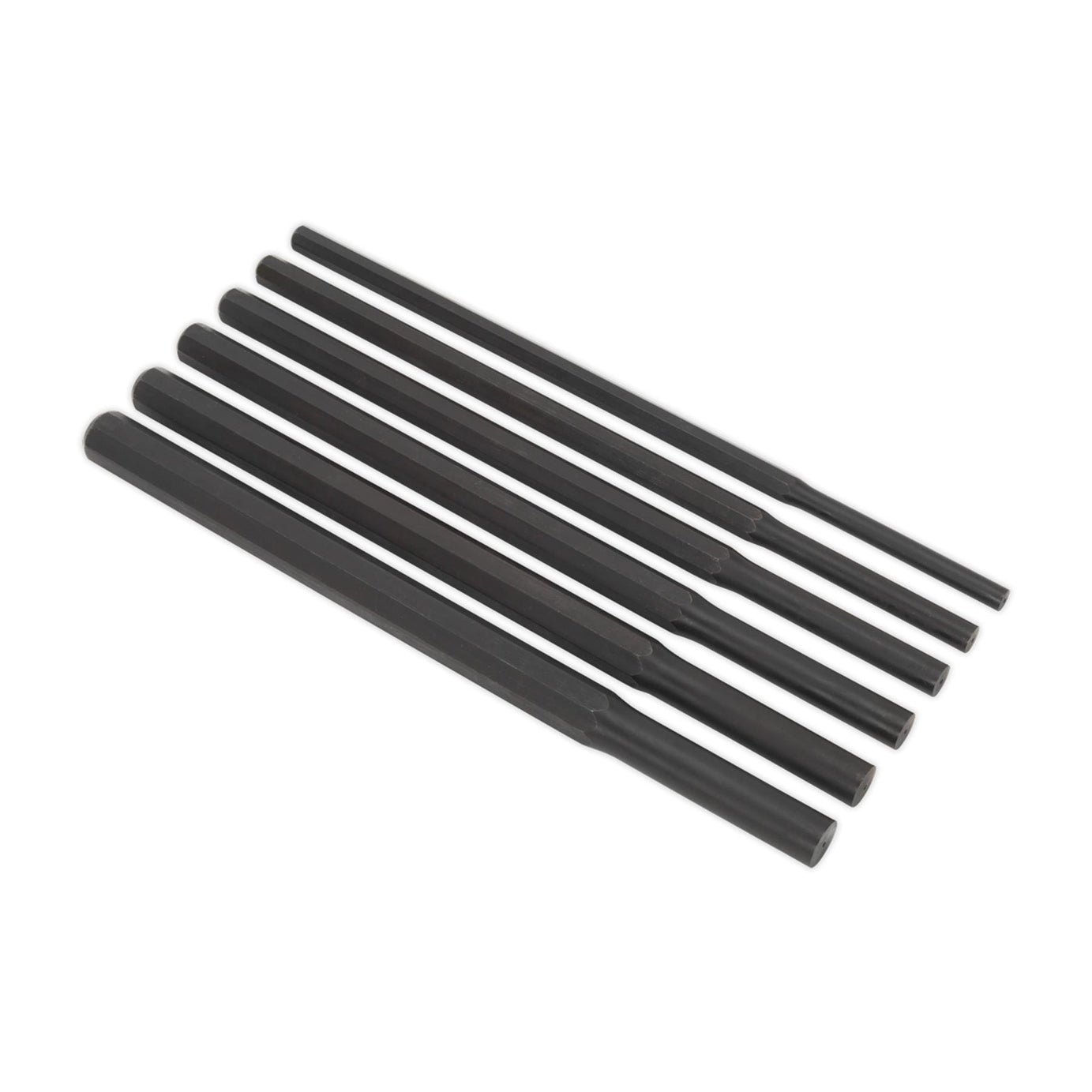 Sealey Parallel Pin Punch Set 6pc Heavy-Duty Metric