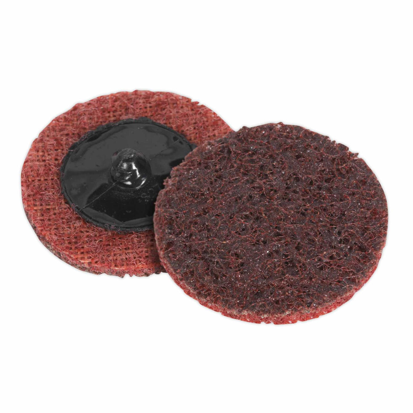 Sealey Quick-Change Preparation Pad 50mm Medium Pack of 10